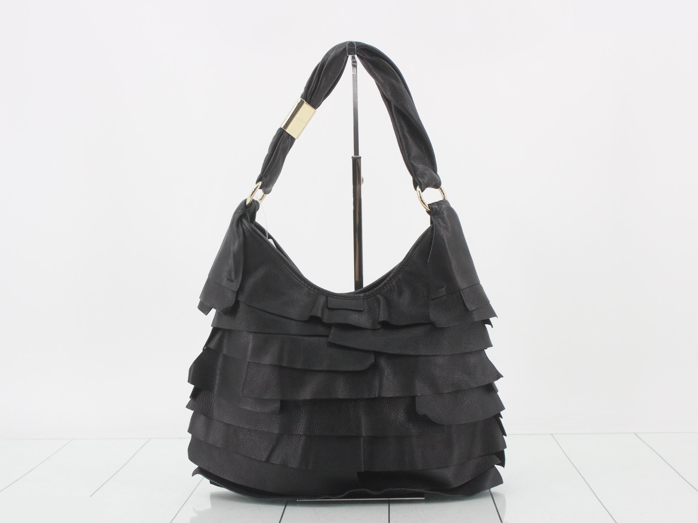 Other lines: Bags & Shoulder Bags, Saint-Tropez, Black Leather — view 2