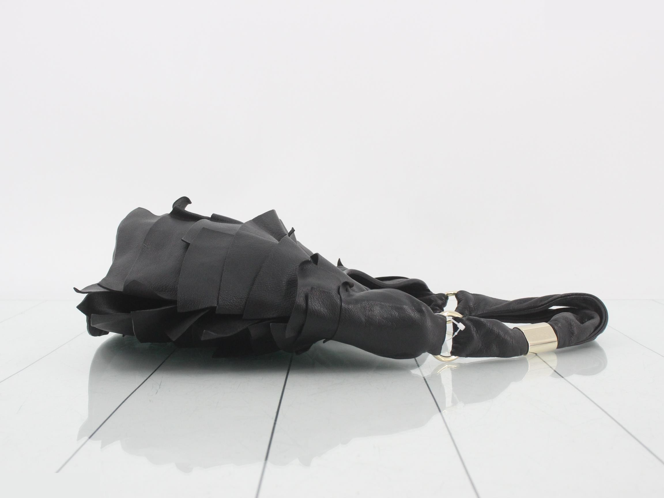 Other lines: Bags & Shoulder Bags, Saint-Tropez, Black Leather — view 3