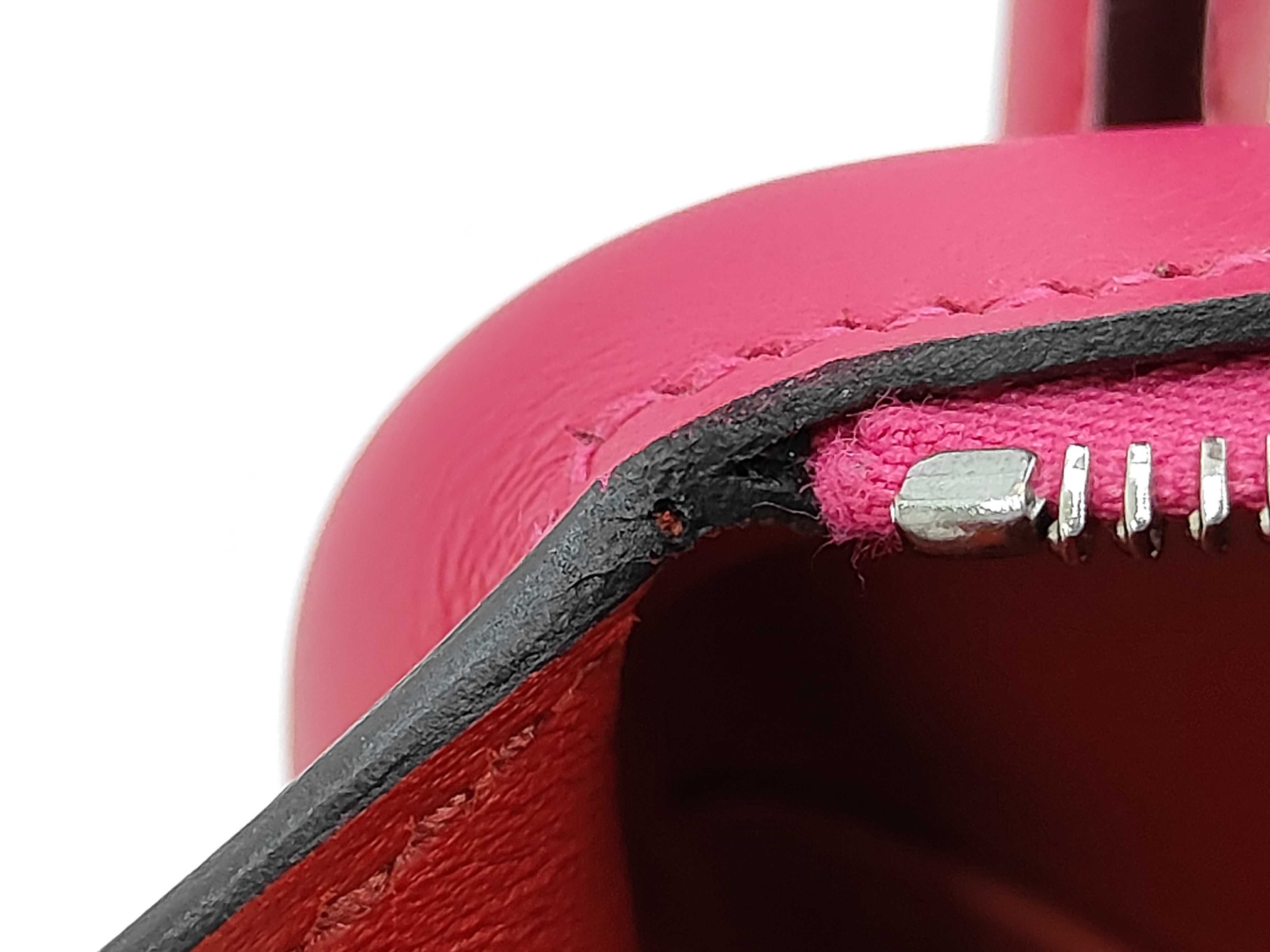 Lindy Mini Swift Verso Rose Mexico x Rouge Piment Z-stamped handbag — view 12