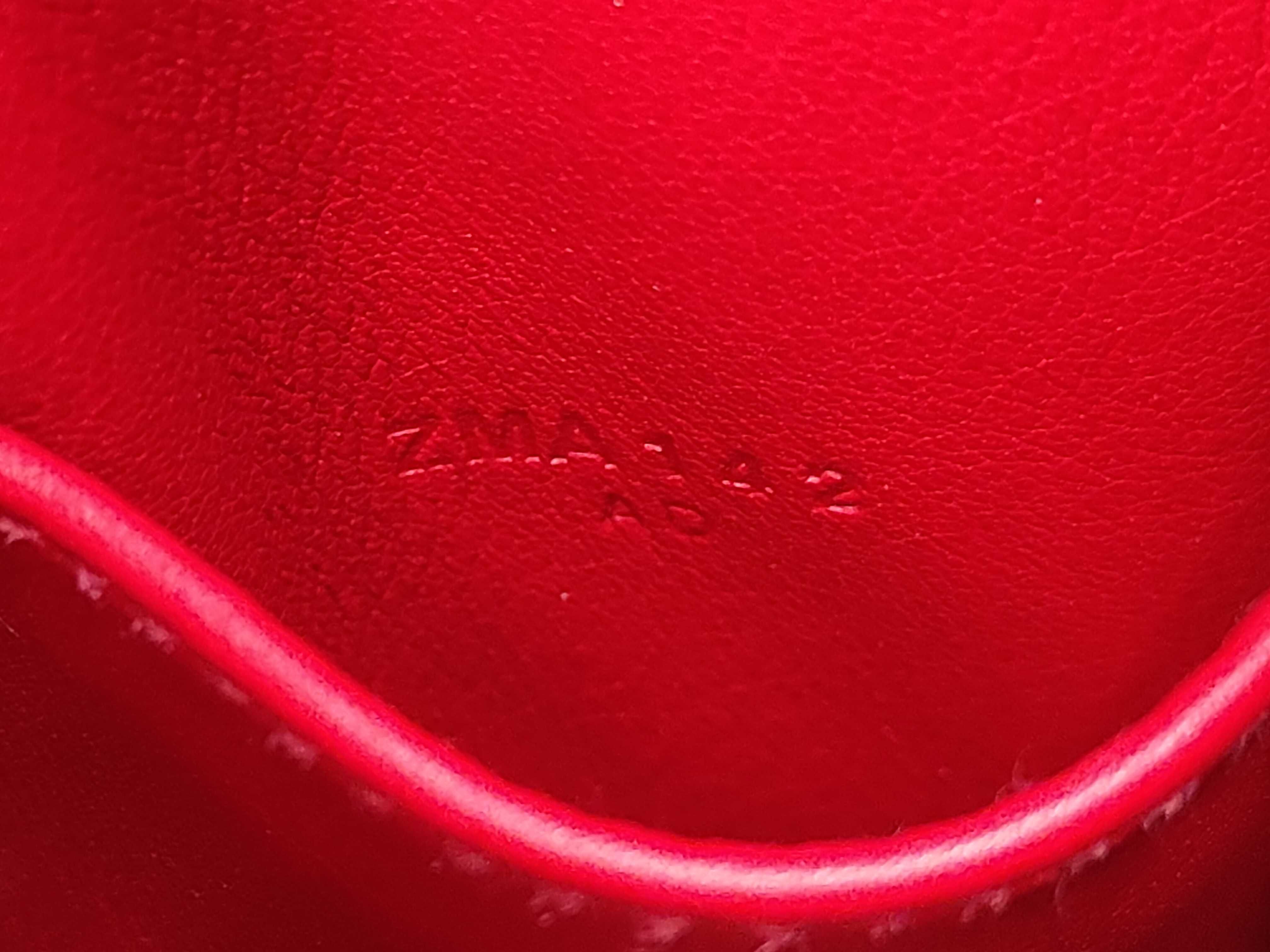 Lindy Mini Swift Verso Rose Mexico x Rouge Piment Z-stamped handbag — view 13