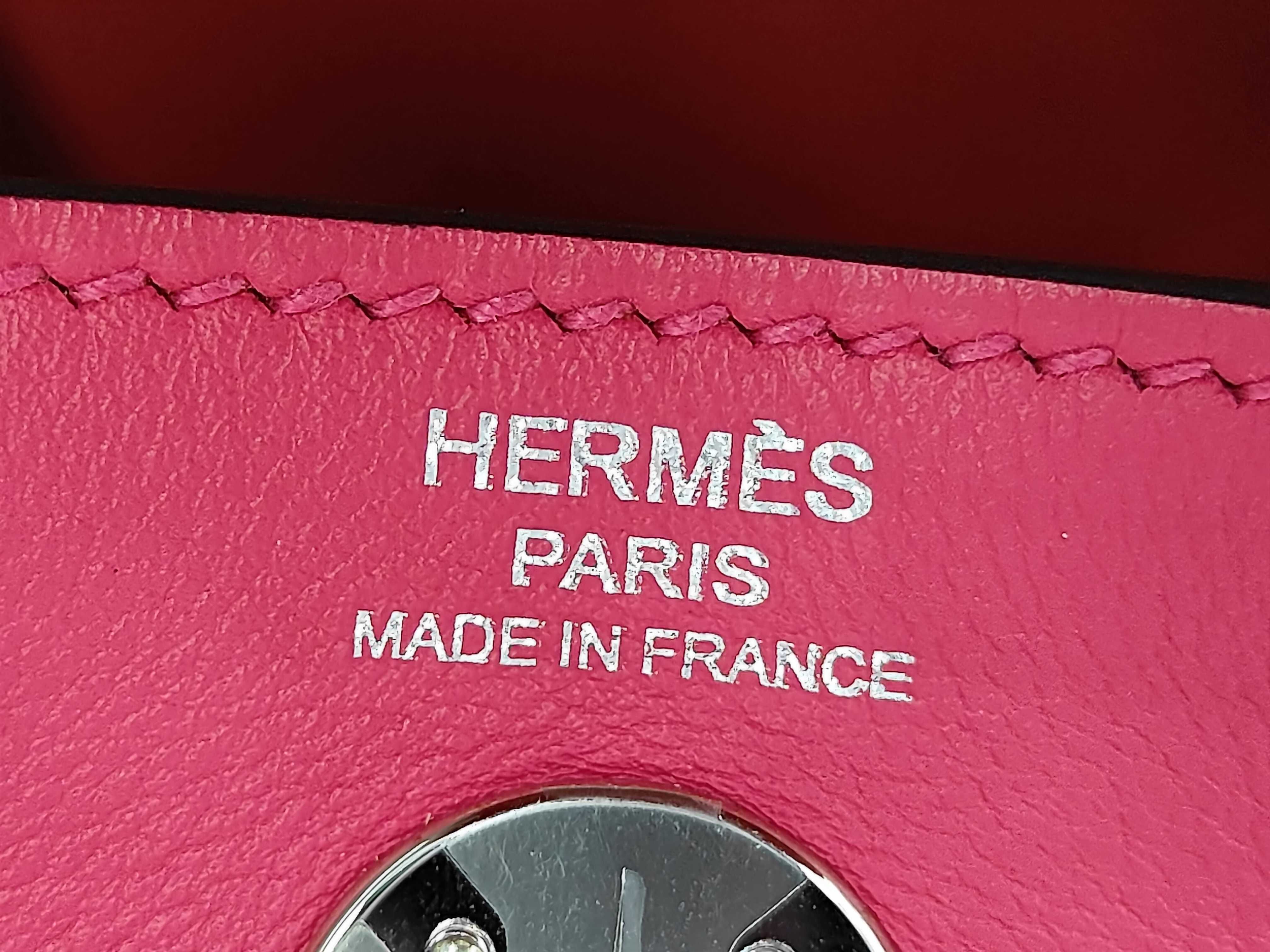 Lindy Mini Swift Verso Rose Mexico x Rouge Piment Z-stamped handbag — view 10