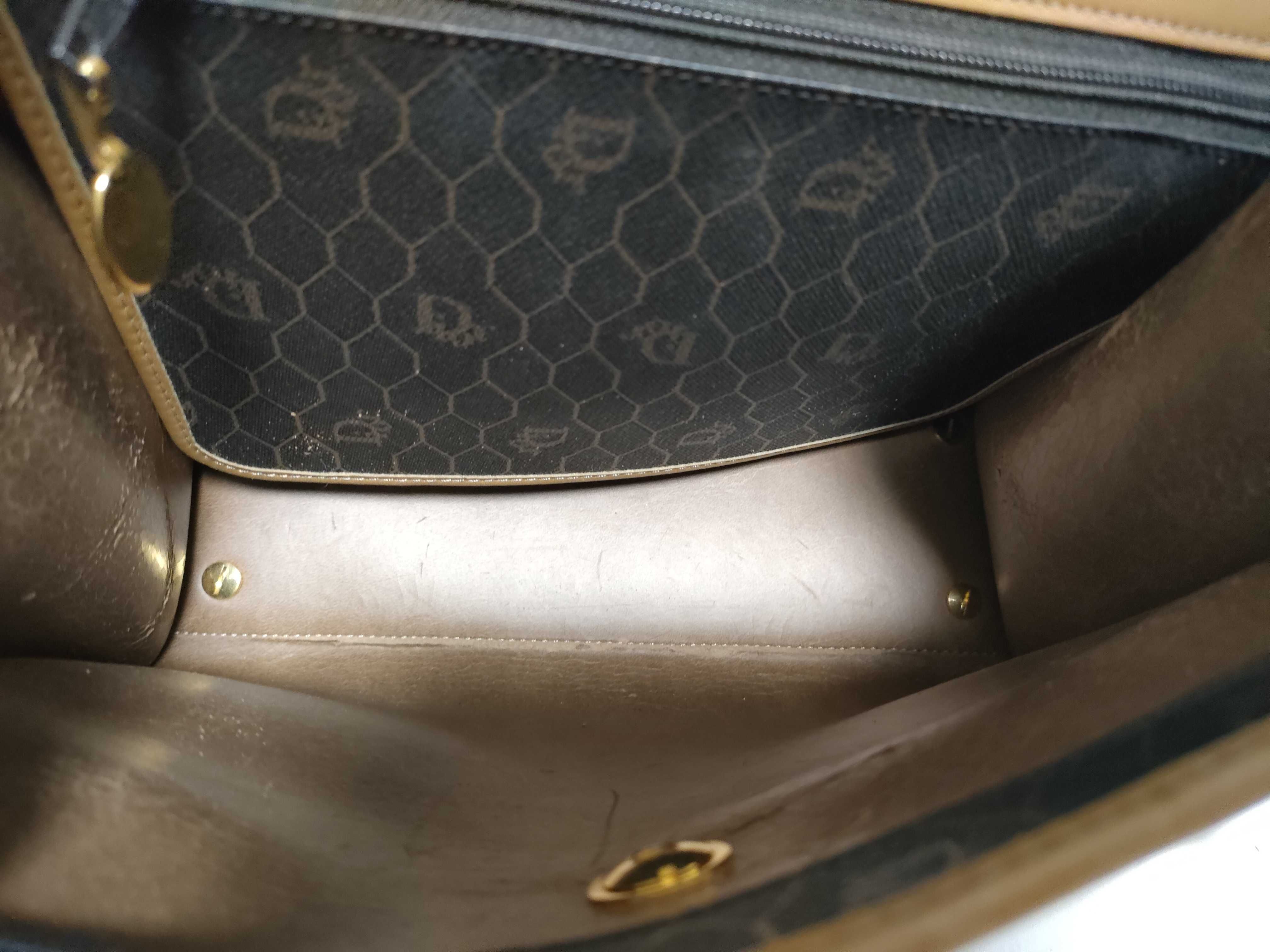 Honeycomb Pattern 2-Way Bag Vintage Shoulder Bag — view 11