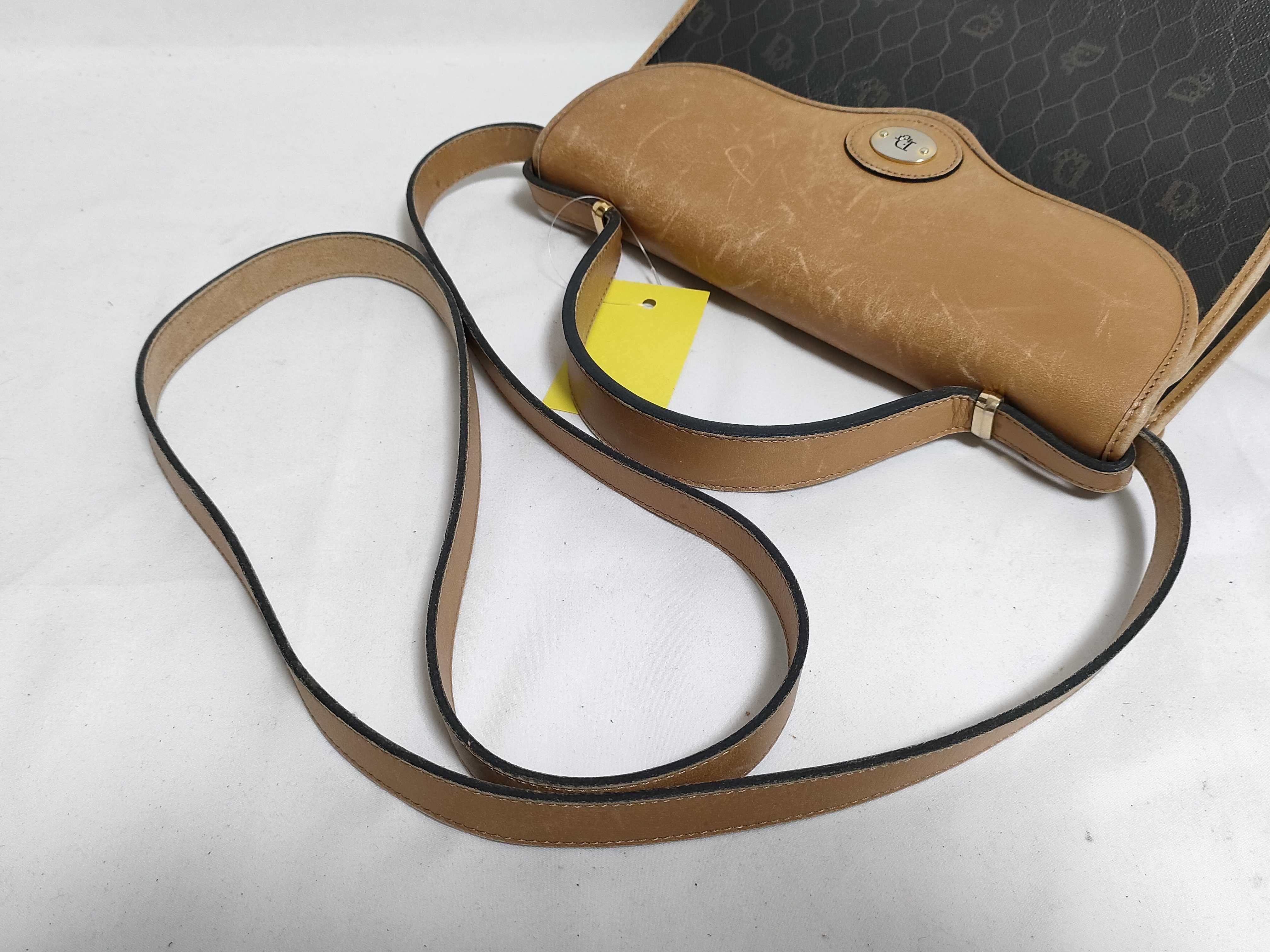 Honeycomb Pattern 2-Way Bag Vintage Shoulder Bag — view 3