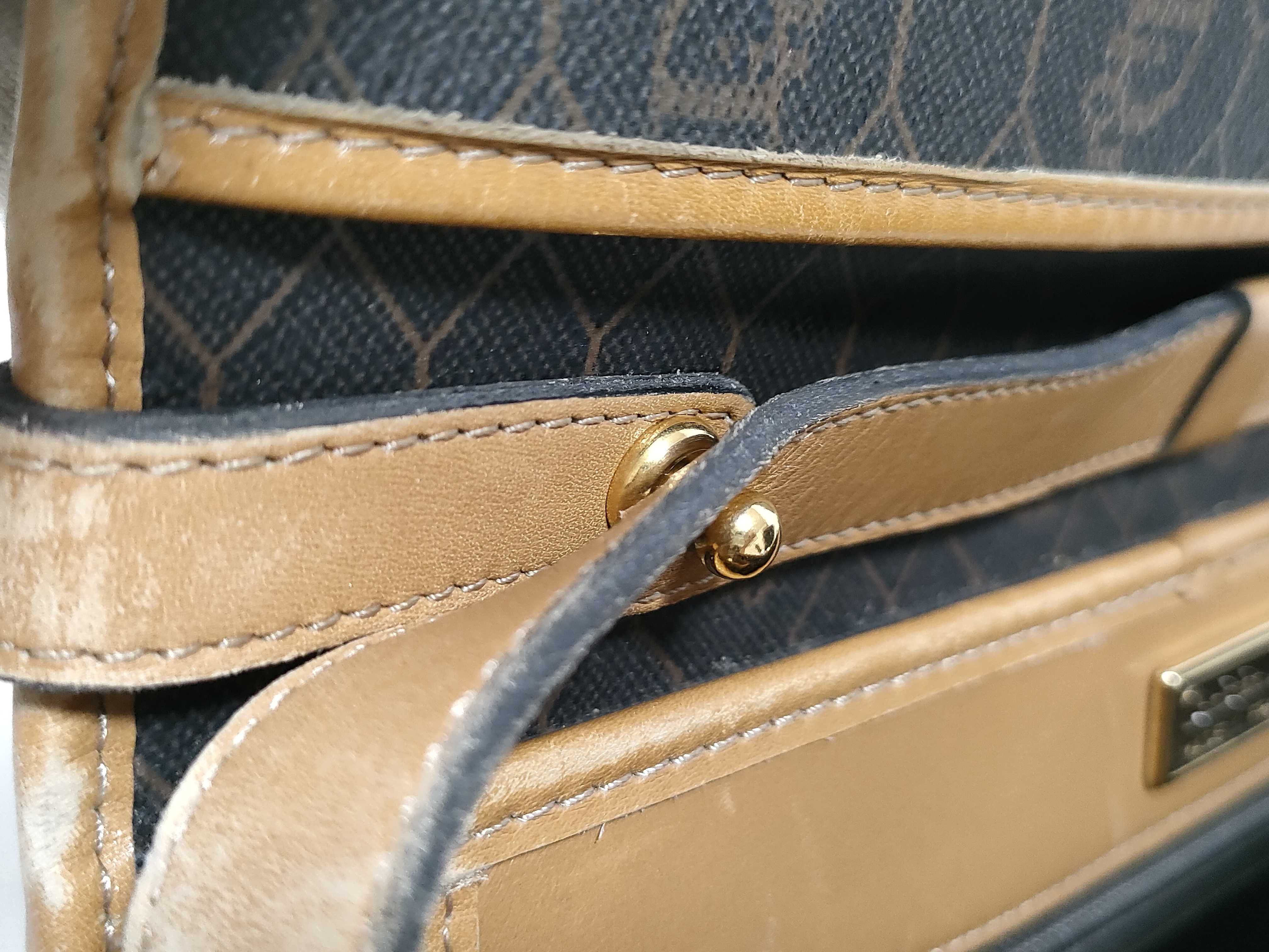 Honeycomb Pattern 2-Way Bag Vintage Shoulder Bag — view 6