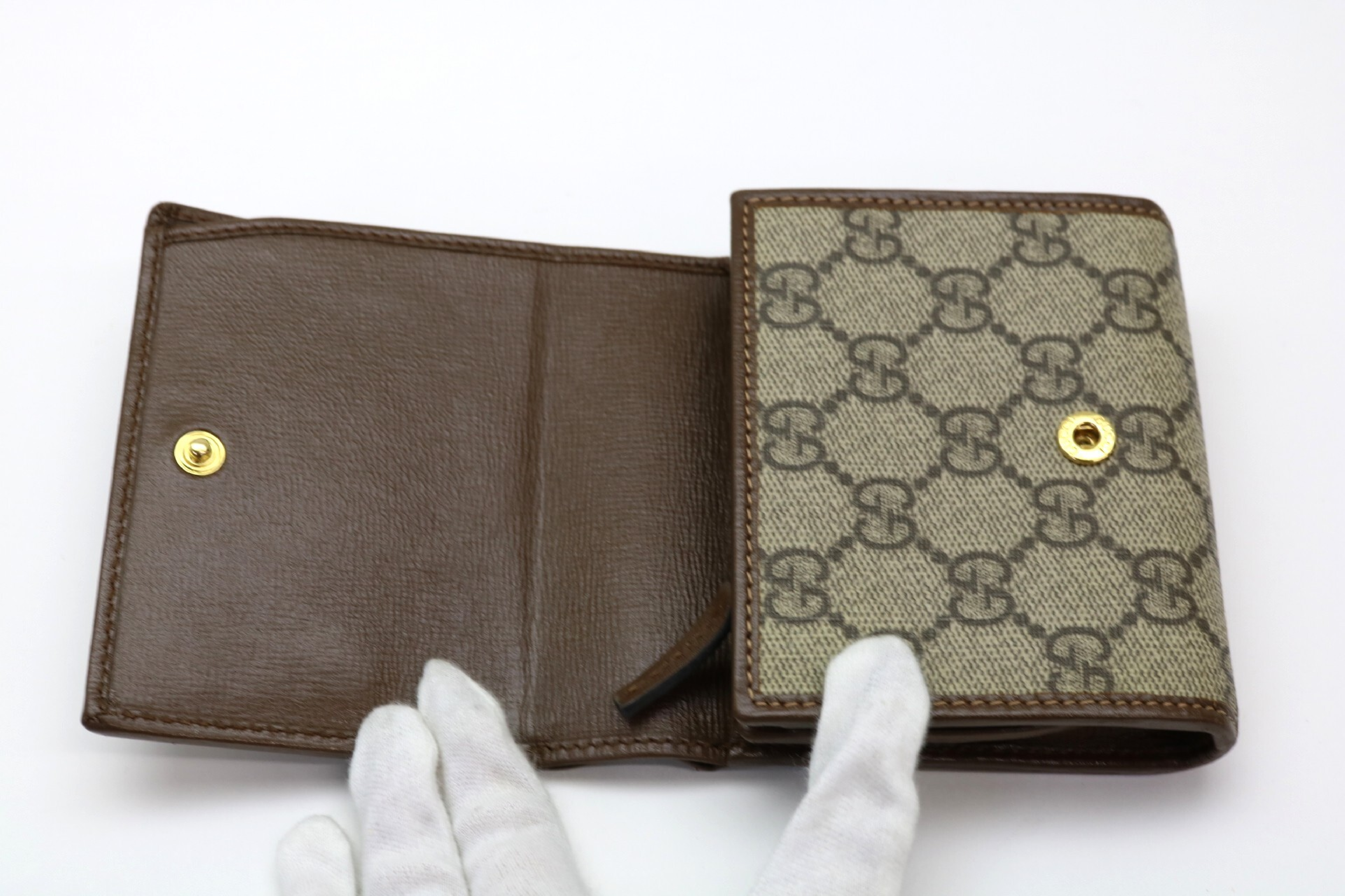 GG Supreme Horsebit Bi-fold Wallet — view 7