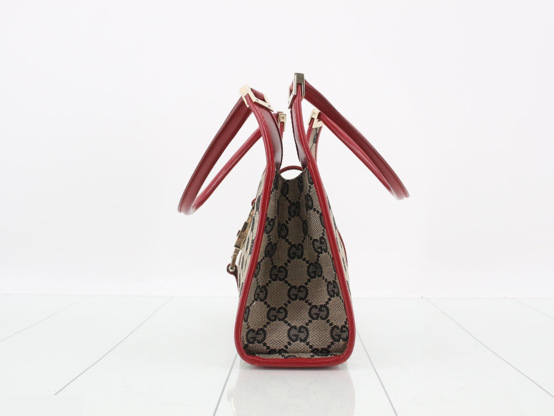 Jackie GG Canvas Handbag — view 3
