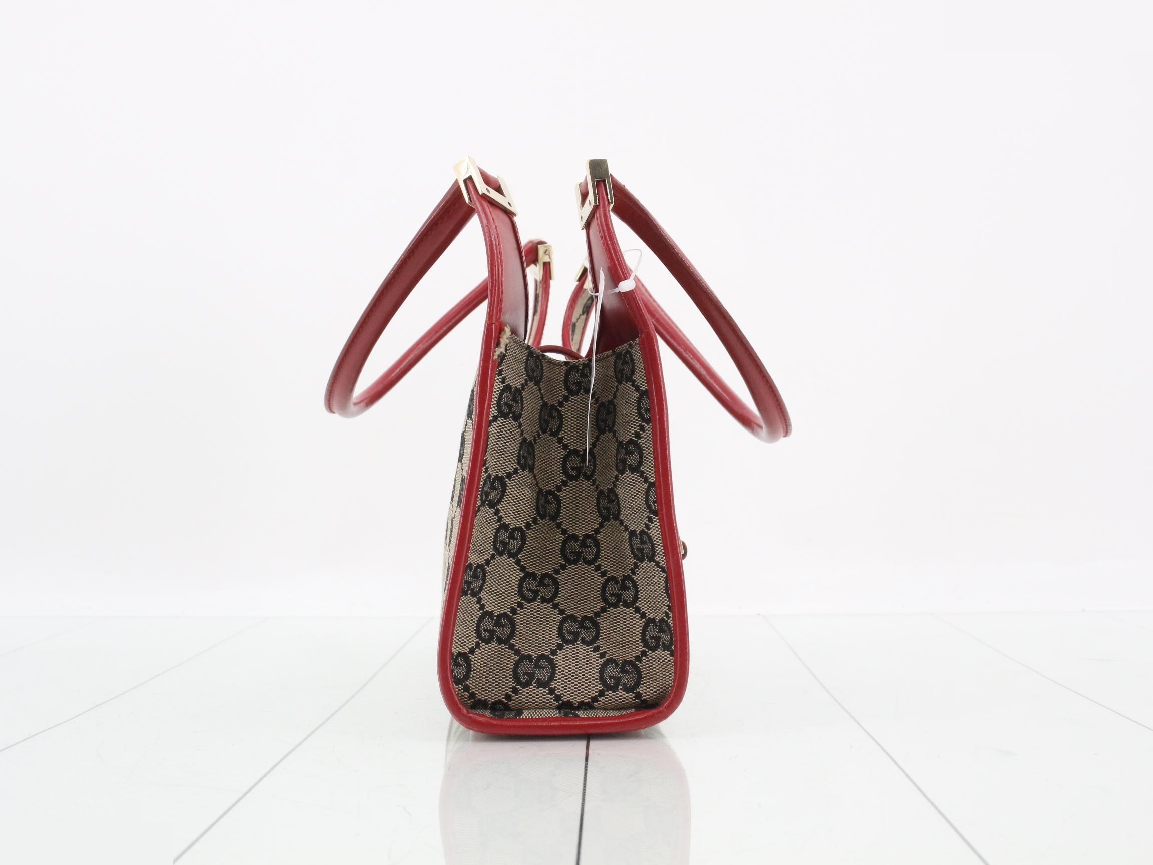 Jackie GG Canvas Handbag — view 4