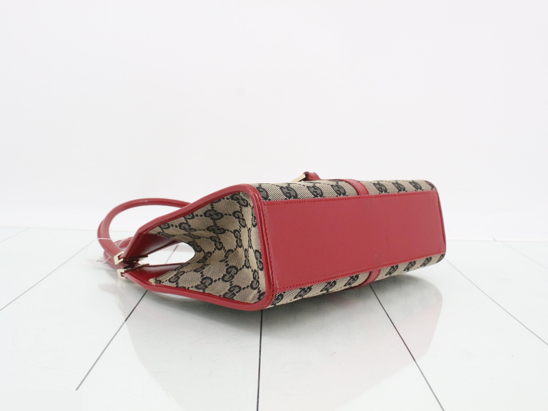 Jackie GG Canvas Handbag — view 5