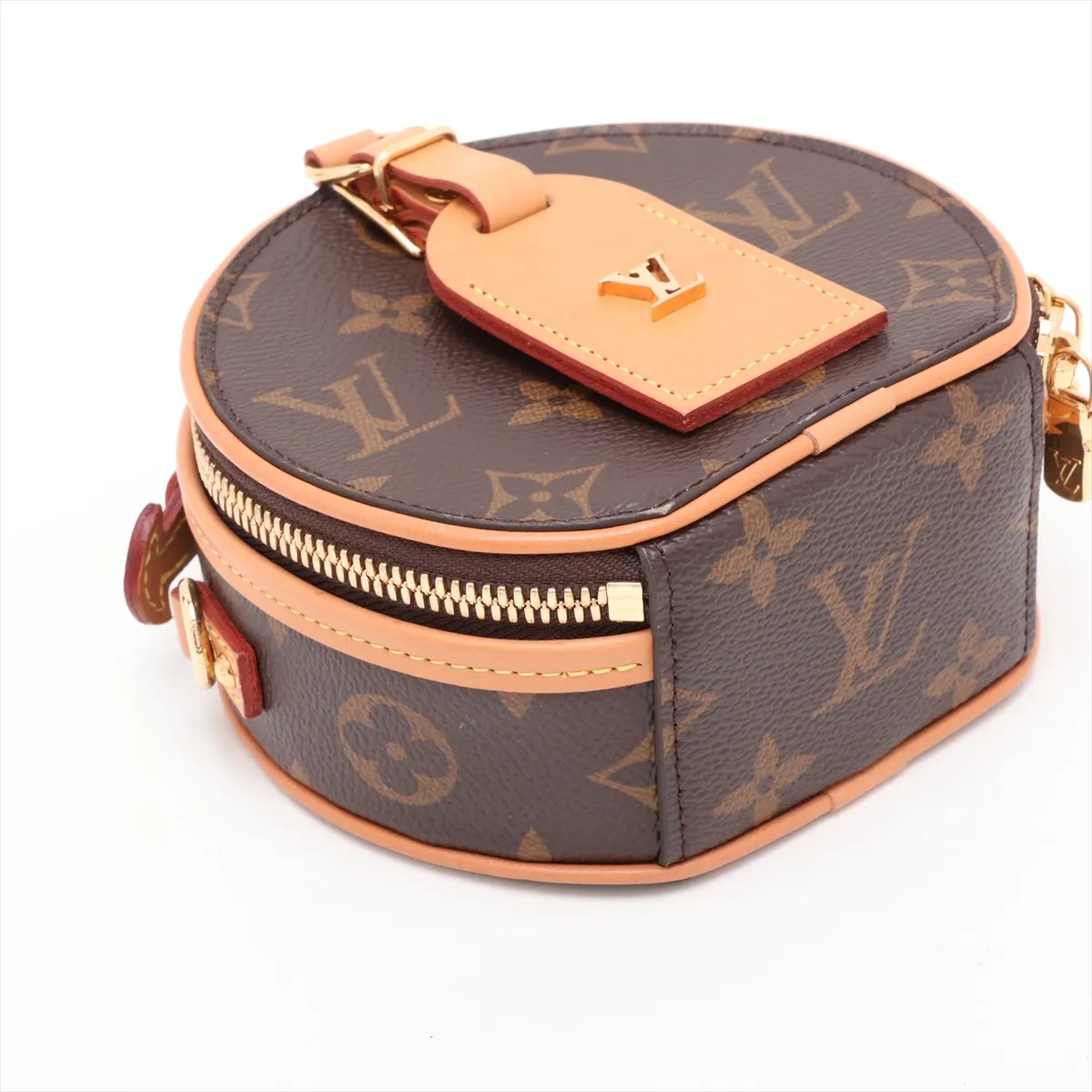 Monogram Mini Boite Chapeau M44699 Brown (RFID detected) — view 4