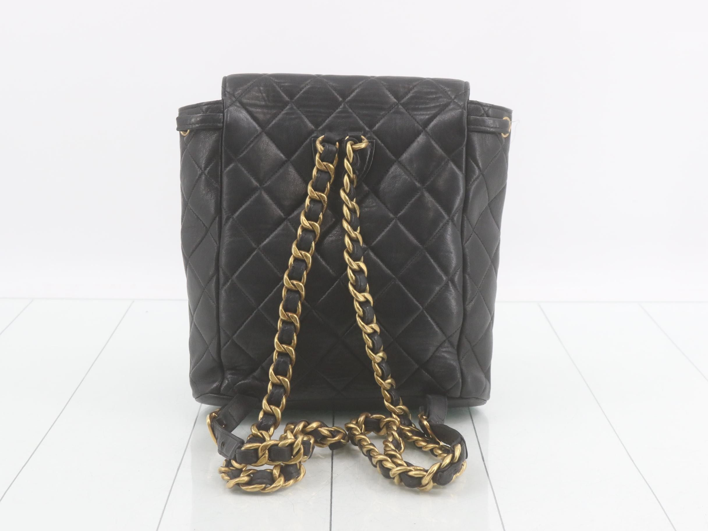Matelassé Coco Mark Backpack — view 2