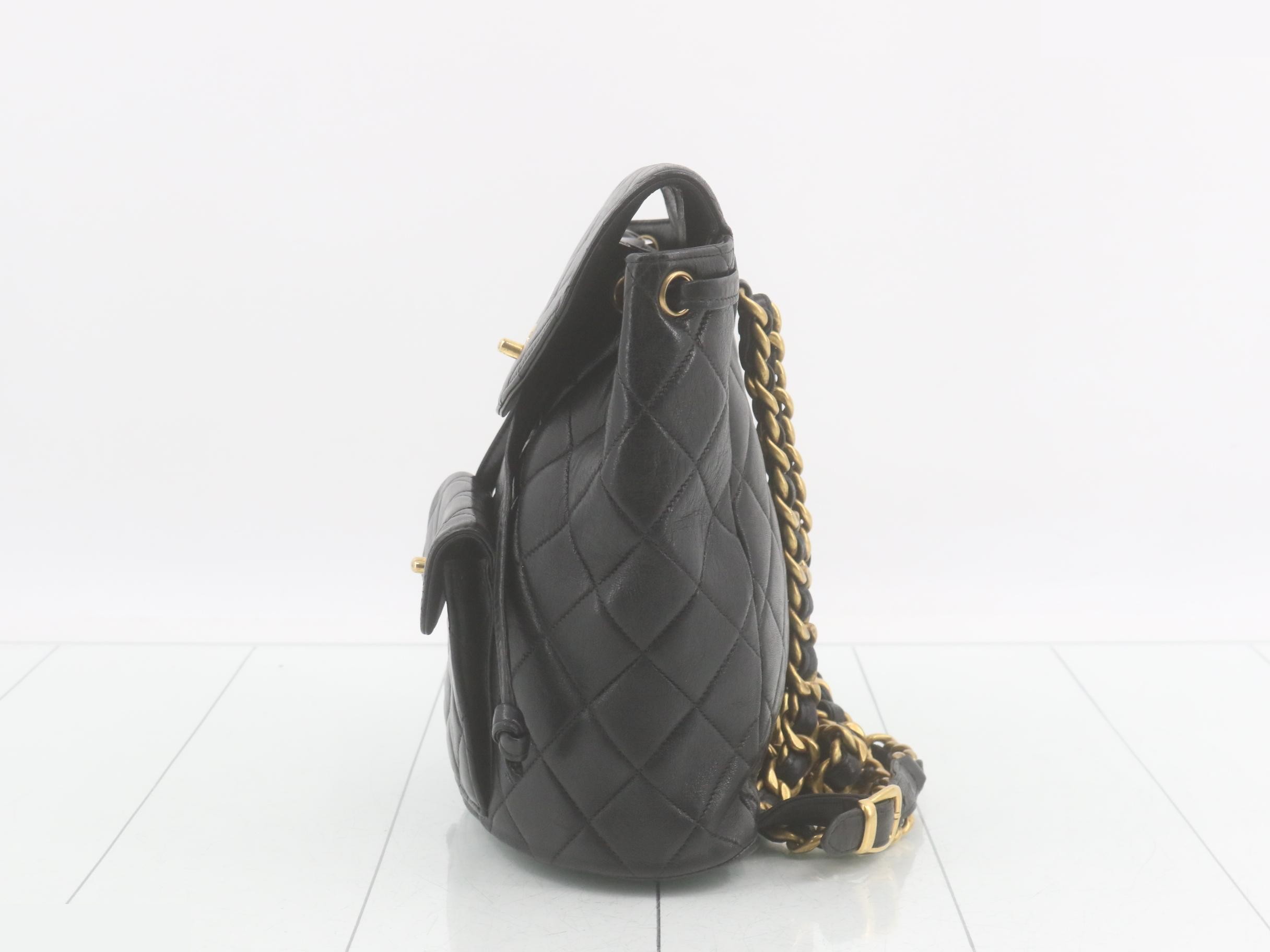 Matelassé Coco Mark Backpack — view 3