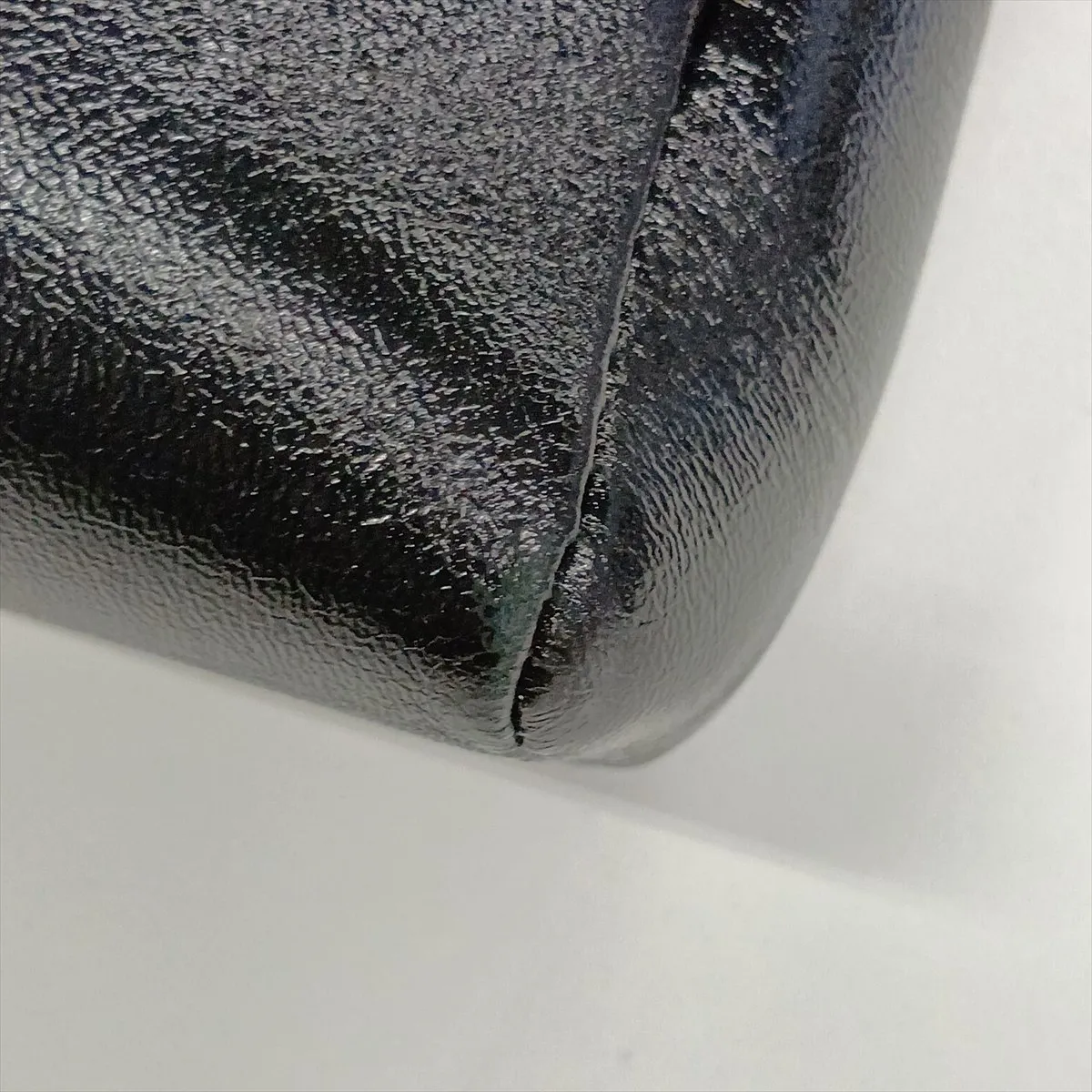 [Individually packaged] Chanel 31 Mini Shiny Calfskin 2-Way Handbag, Black with Gold Hardware, TUX60GP5, Random Plate — view 10