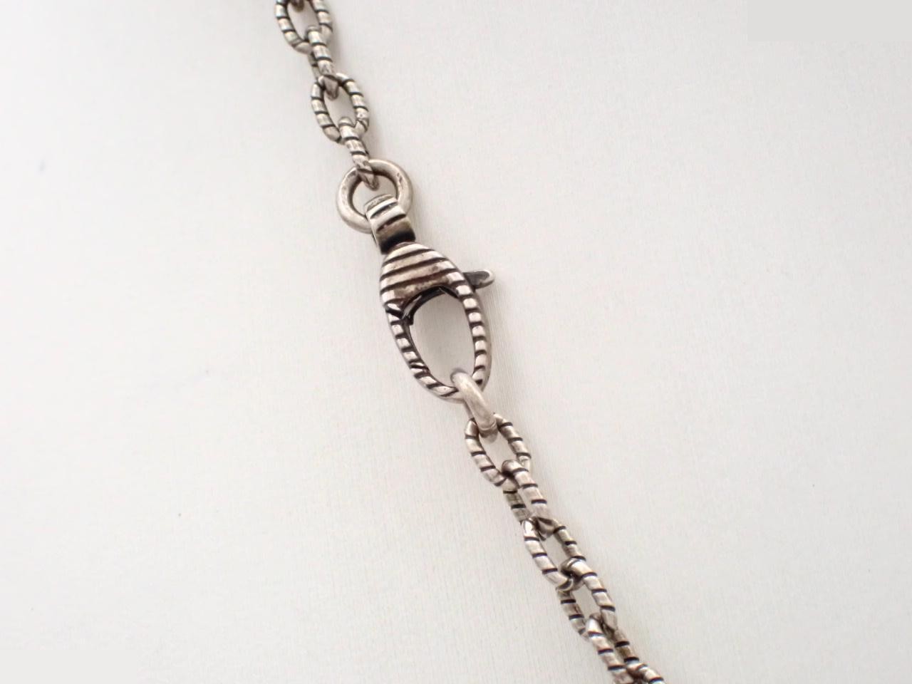 Interlocking Necklace, Arabesque, 925 Sterling Silver / 17.6g — view 2