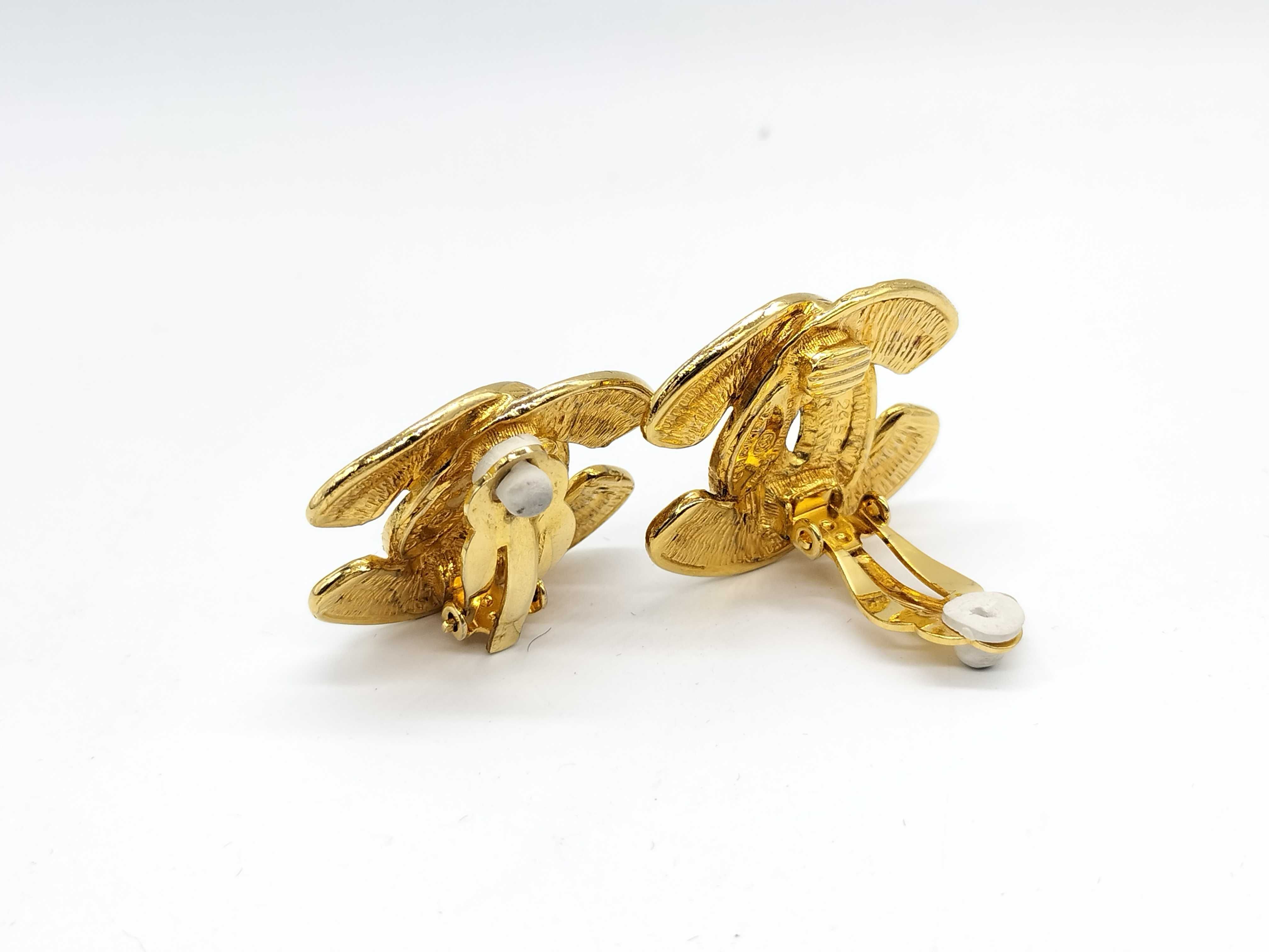 Coco Mark Quilted Earrings 2458 Earrings — view 2