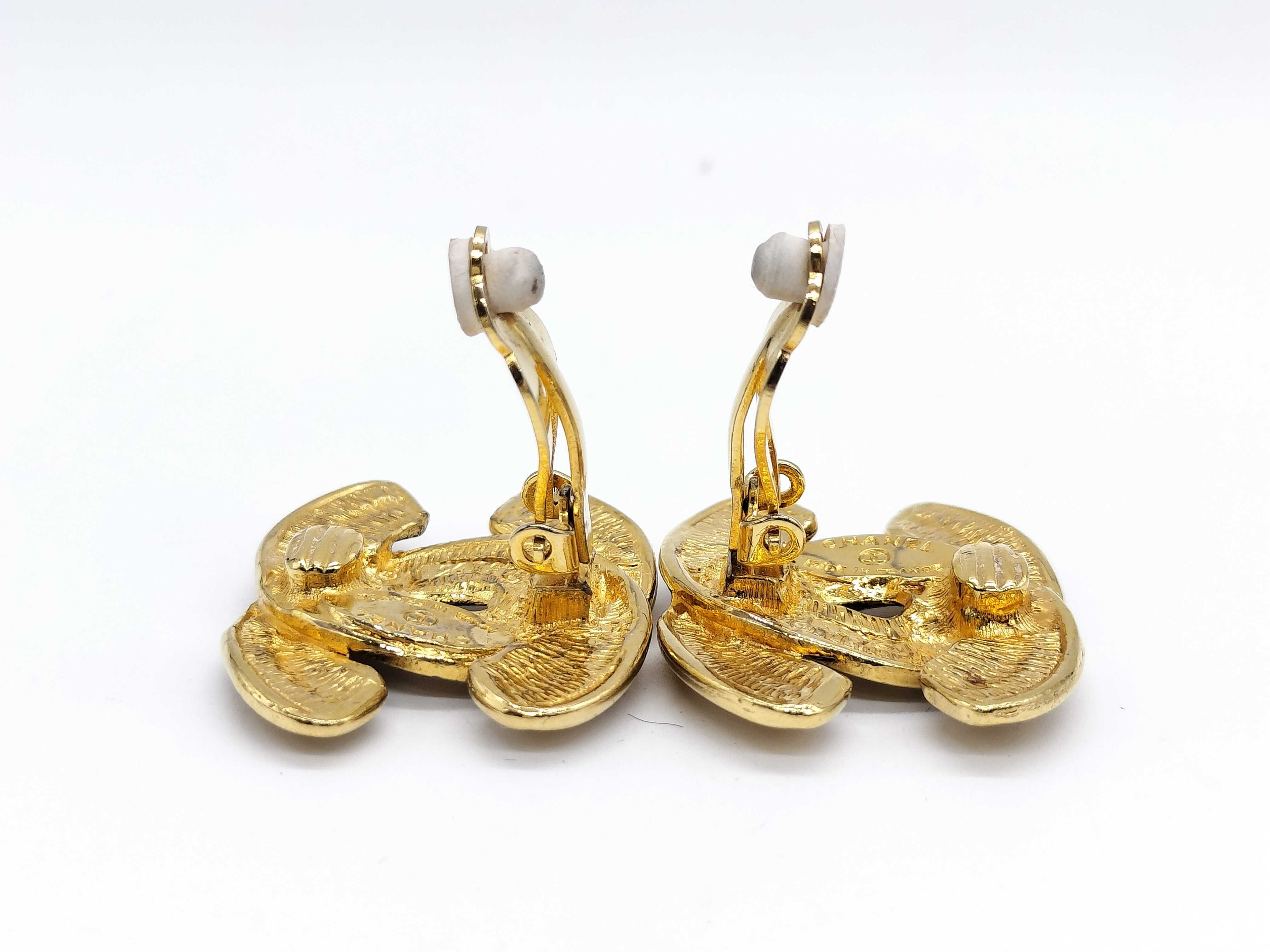 Coco Mark Quilted Earrings 2458 Earrings — view 4