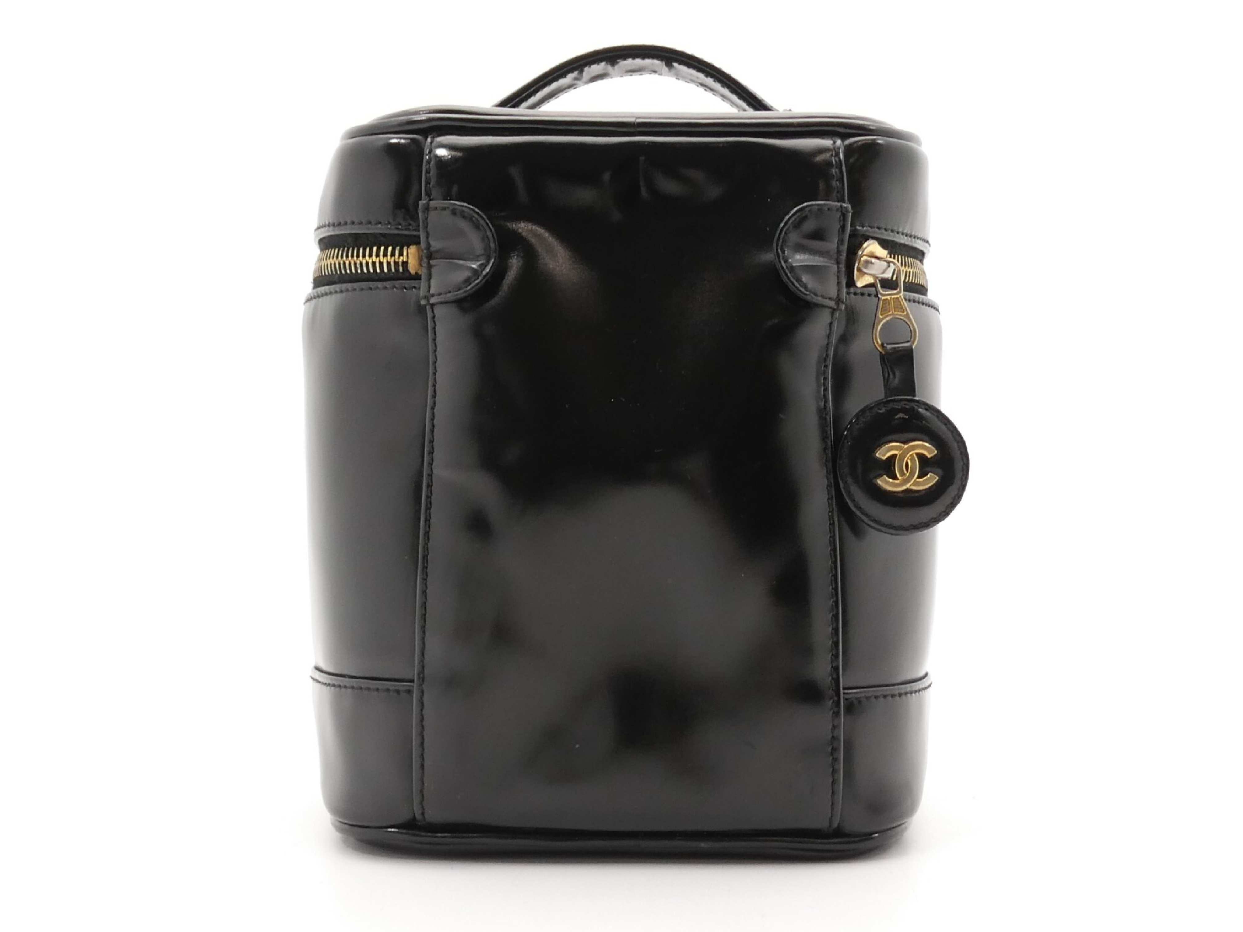 Enamel Coco Mark Vanity Bag — view 2