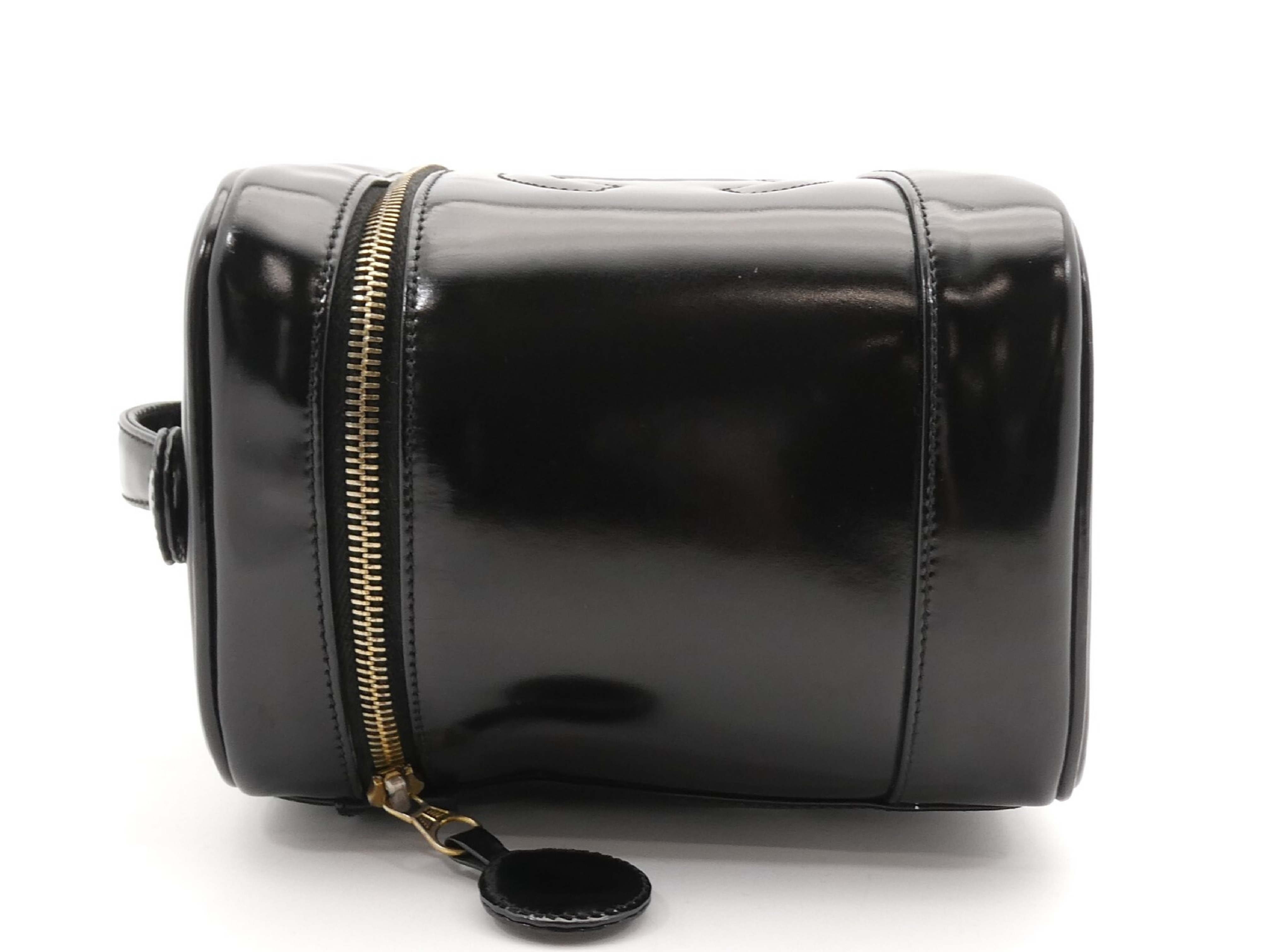 Enamel Coco Mark Vanity Bag — view 3