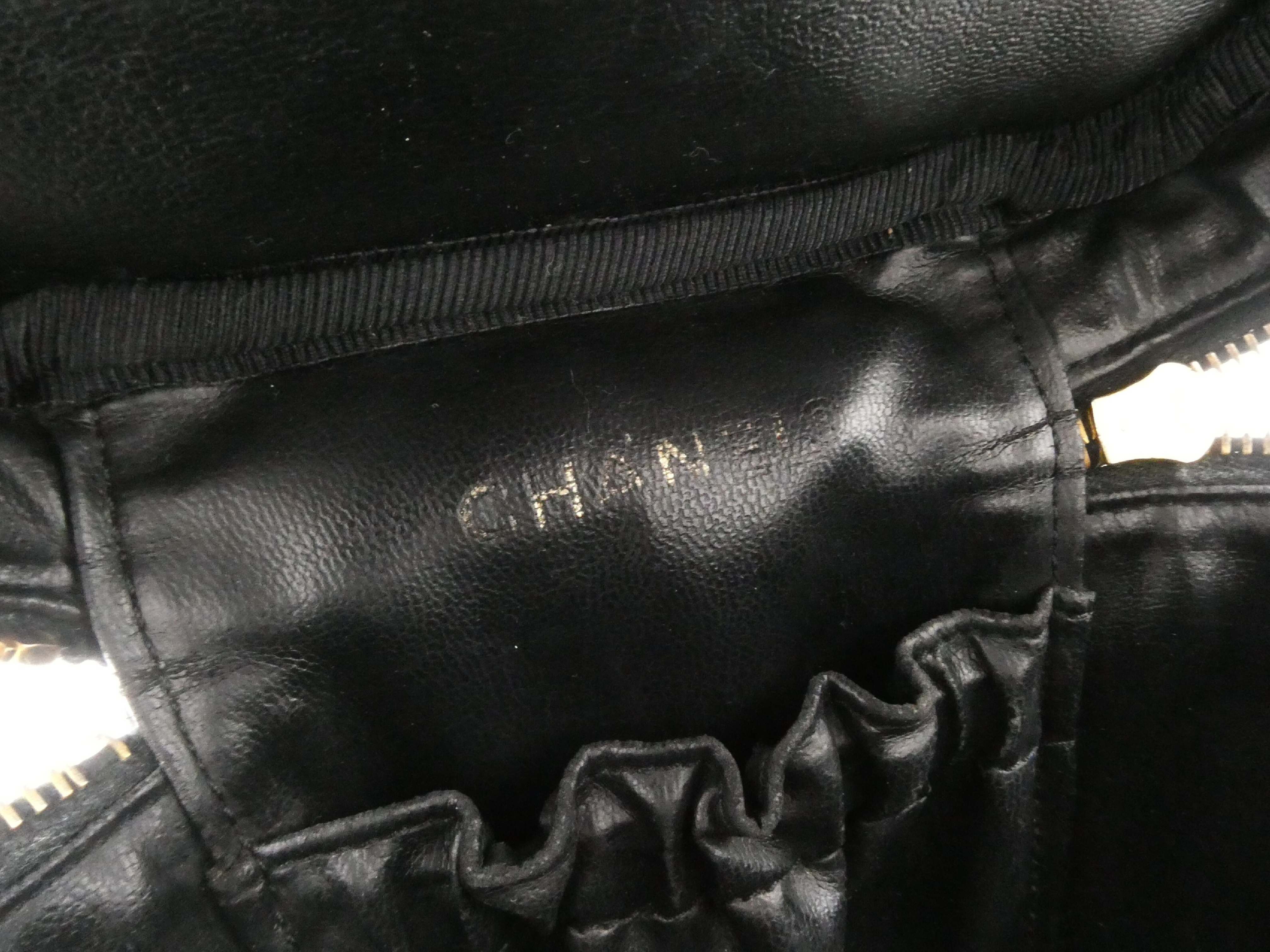 Enamel Coco Mark Vanity Bag — view 8