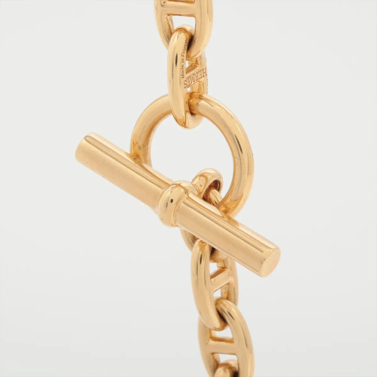 Chaine d'Ancle TPM Necklace 750 (YG) 48.1g 24G922791 1 character serial number in warranty is missing 62 frames — view 3