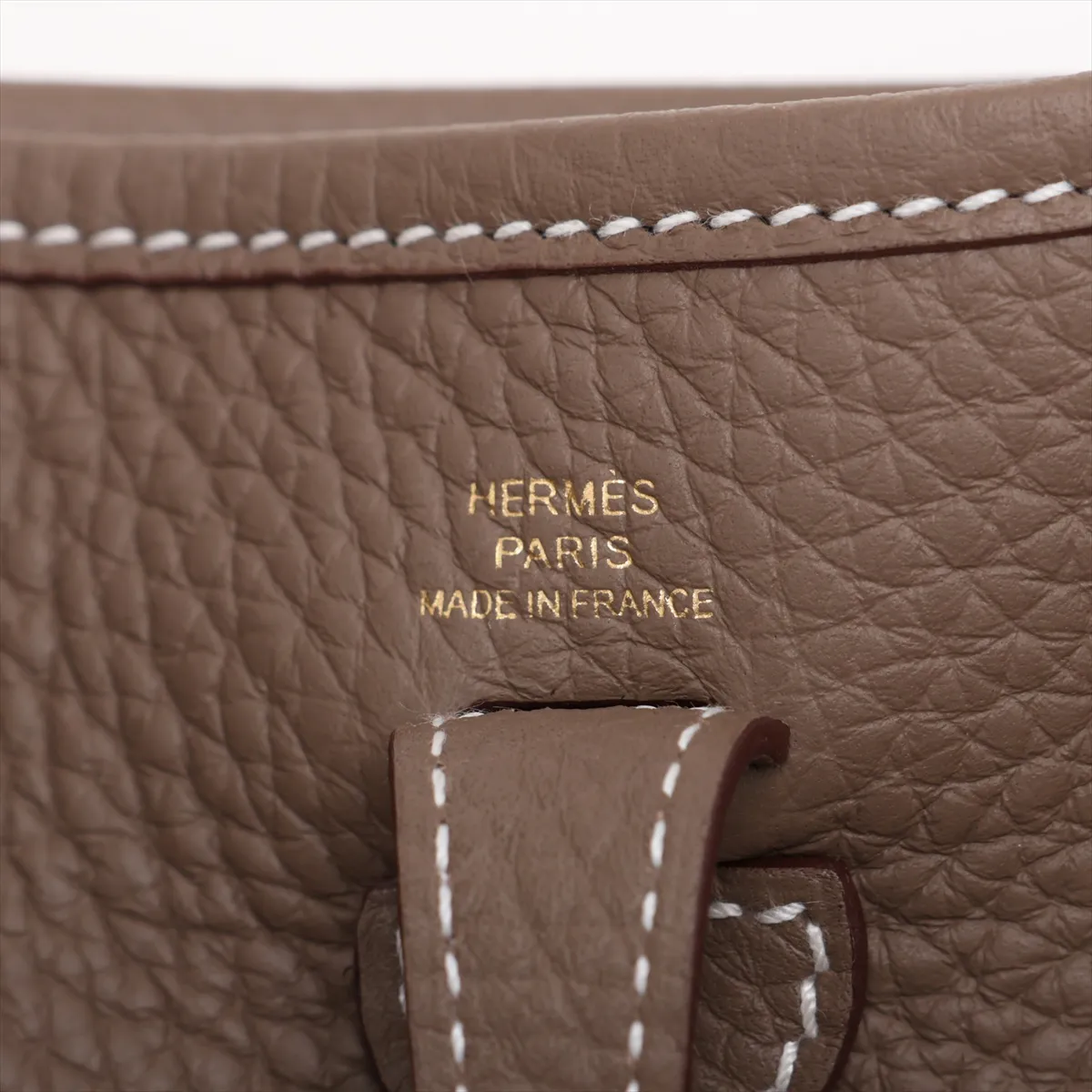 Evelyne 16 TPM Amazon Taurillon Clemence Etoupe Gold Hardware K: 2025 — view 7