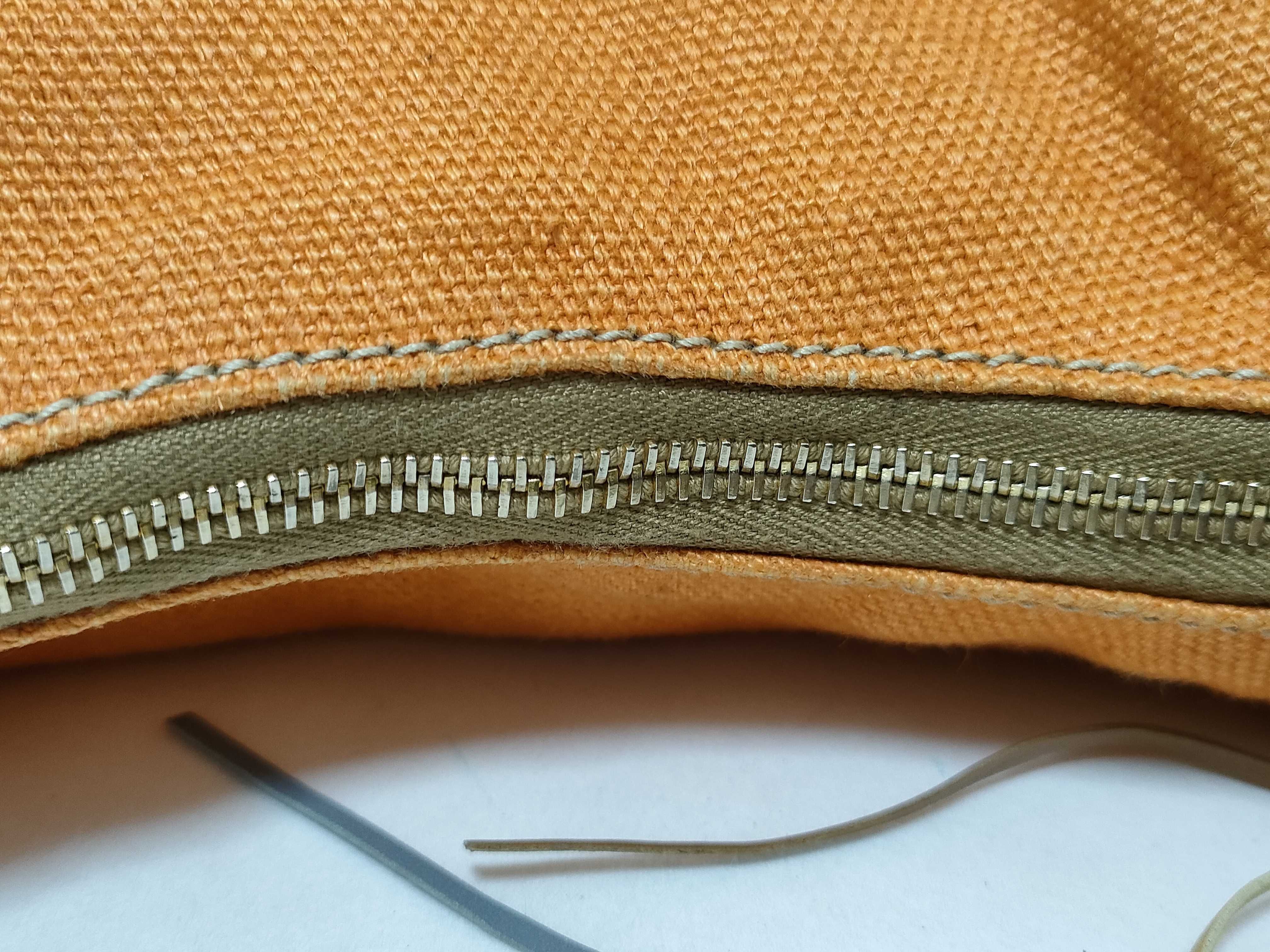 One-Shoulder Bag, Multicolor Orange, Woven Leather Handbag, Hobo Shoulder Bag — view 8