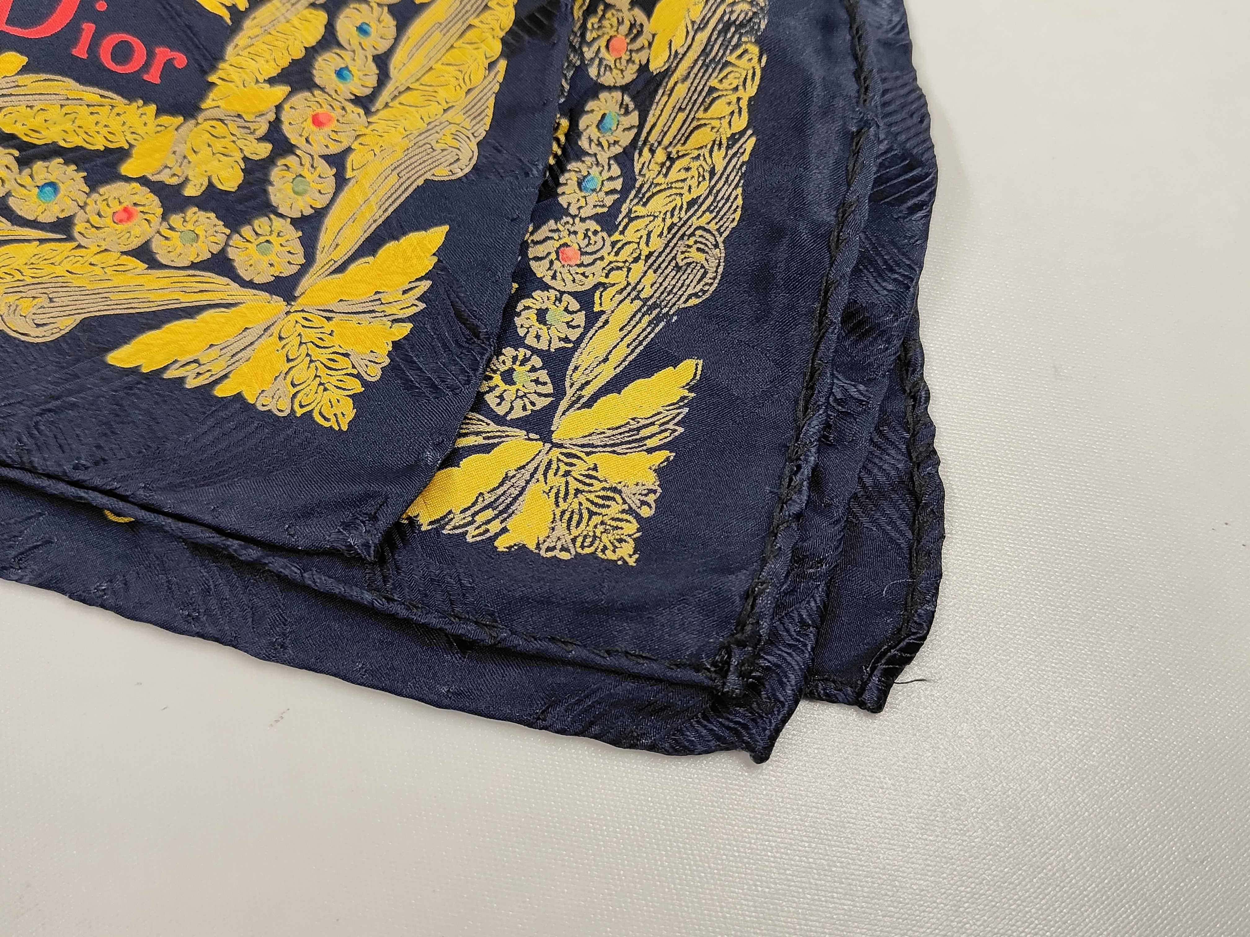 floral silk scarf and other accessories — view 6
