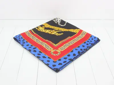 Panthère Leopard Print Scarf