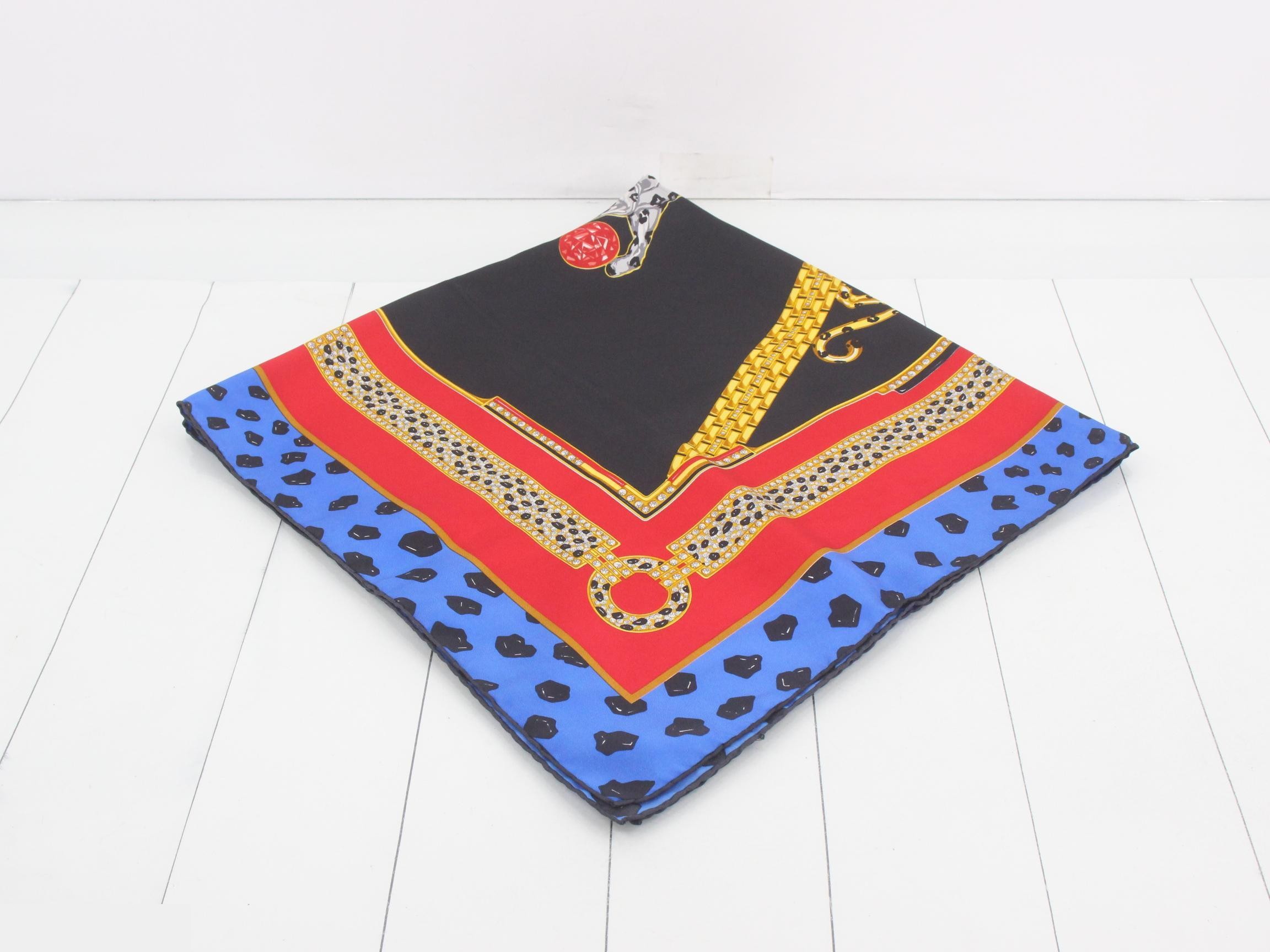 Panthère Leopard Print Scarf — view 2