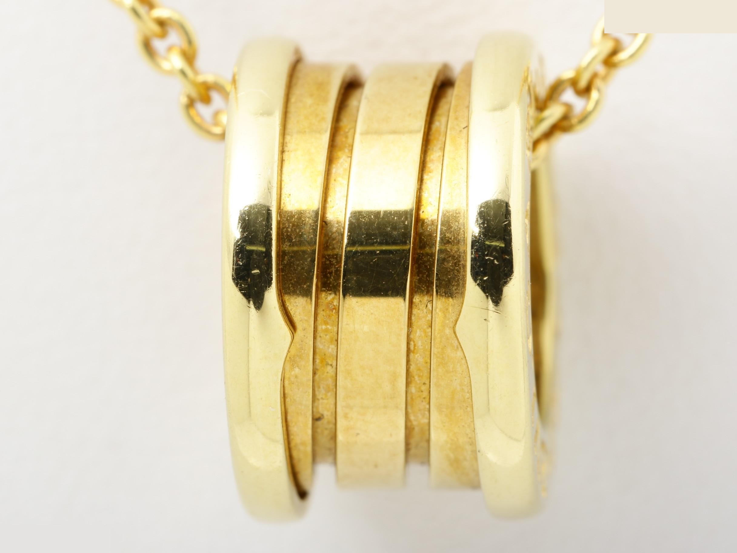 B.zero1 (precious metal) necklace pendant, 750YG, 12.1g — view 2