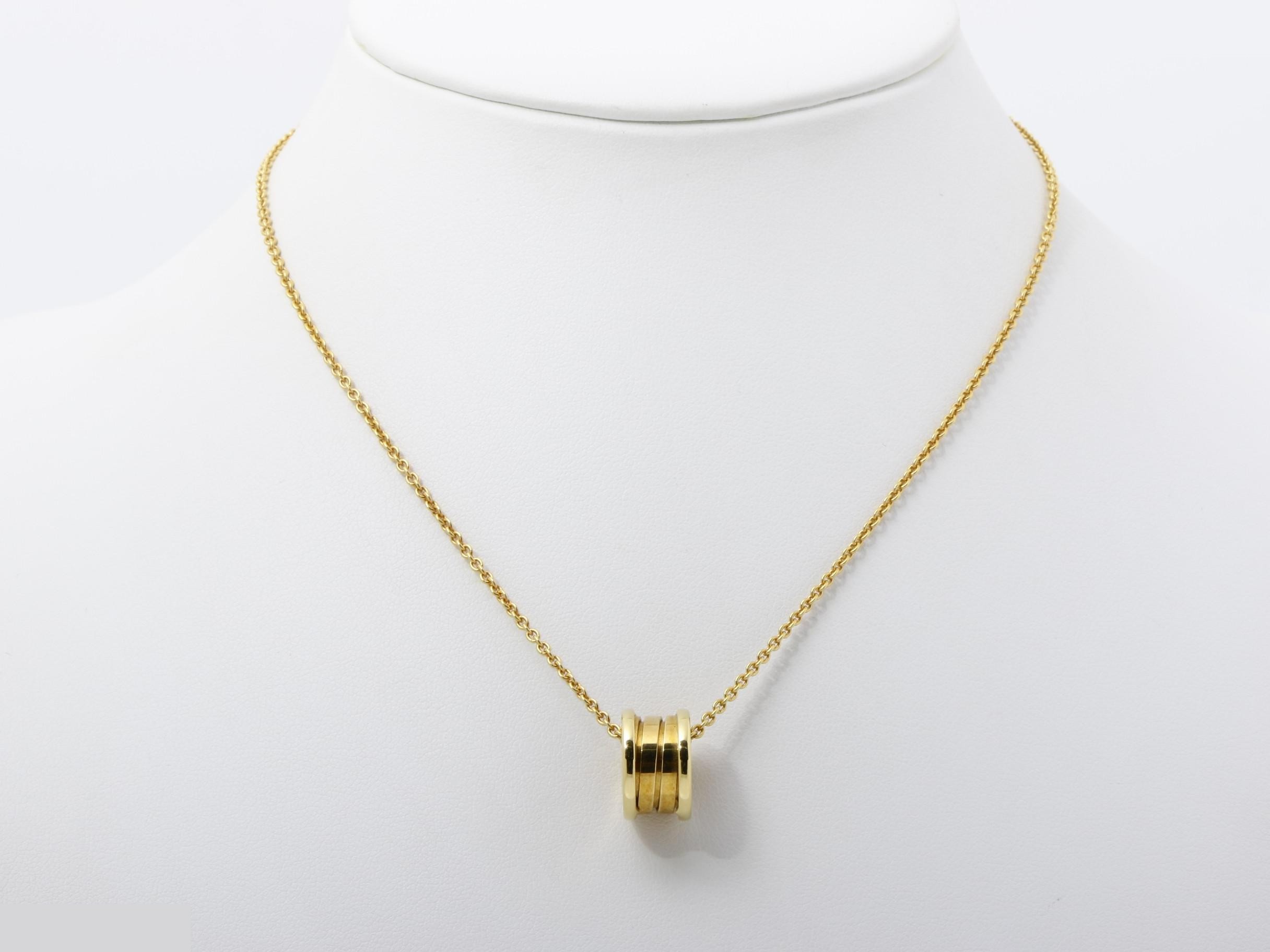 B.zero1 (precious metal) necklace pendant, 750YG, 12.1g — view 6