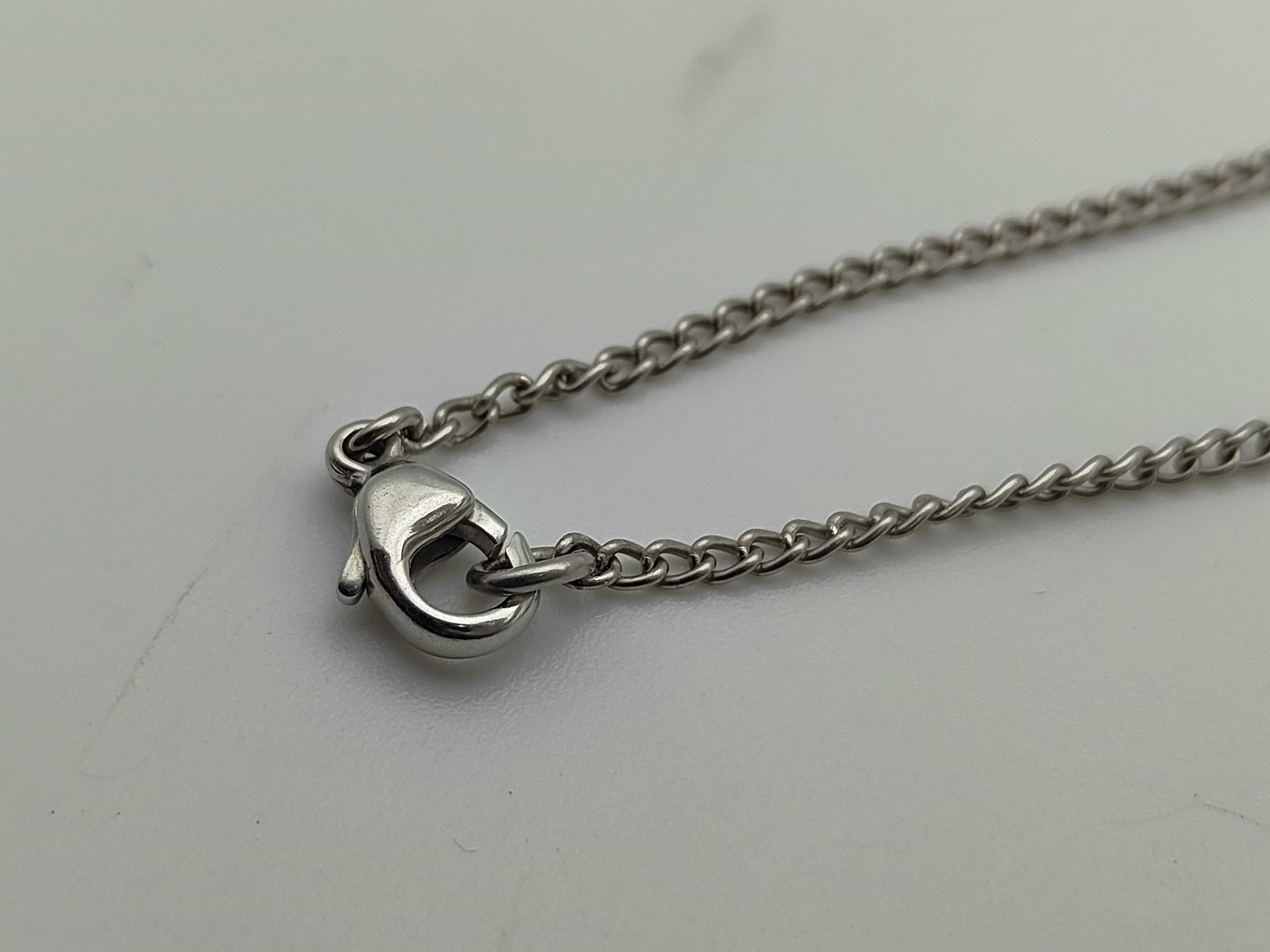 Necklace Heart Here Mark Rhinestone Pearl 05P Necklace — view 4