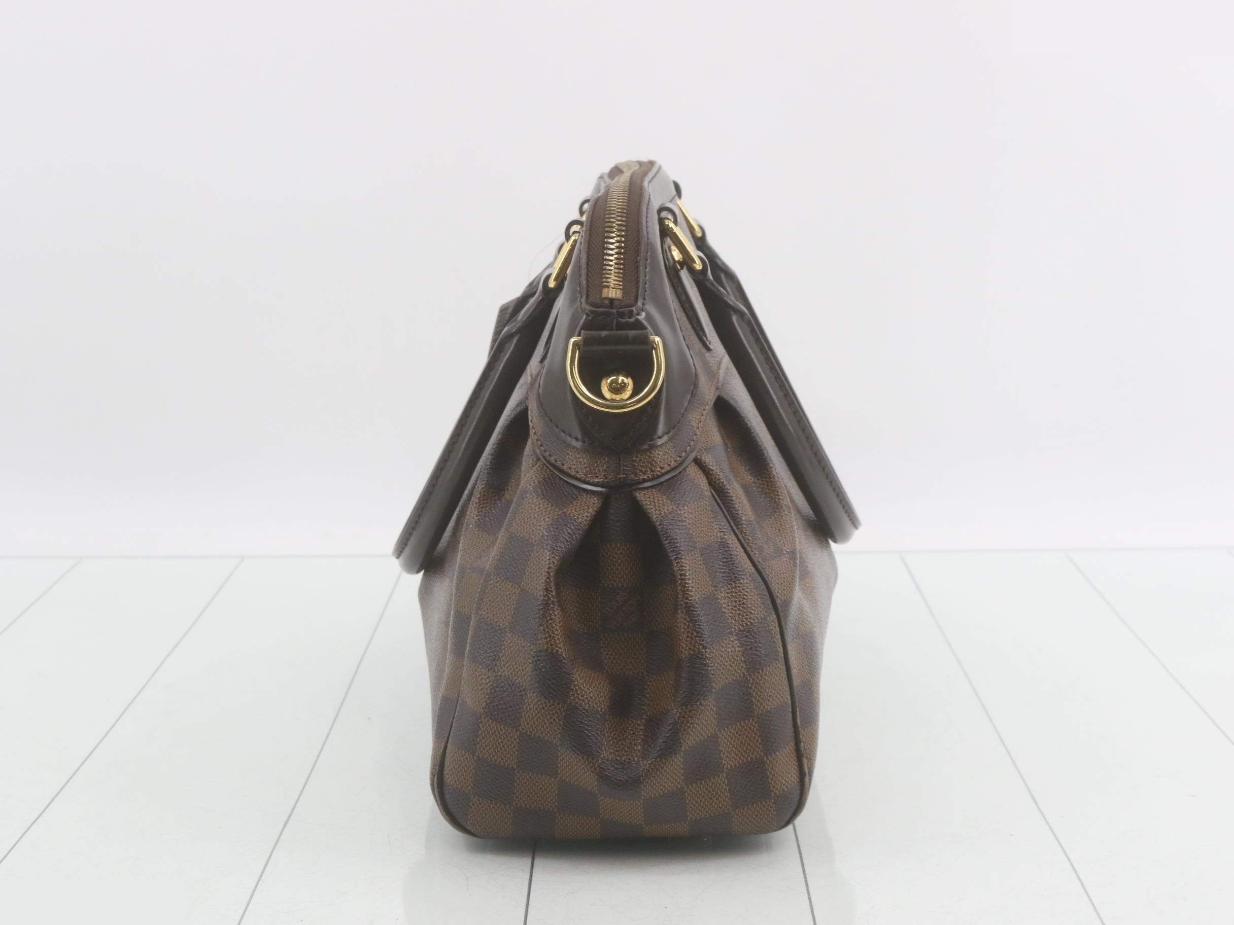Trevi PM Damier Ebene Brown Handbag — view 3