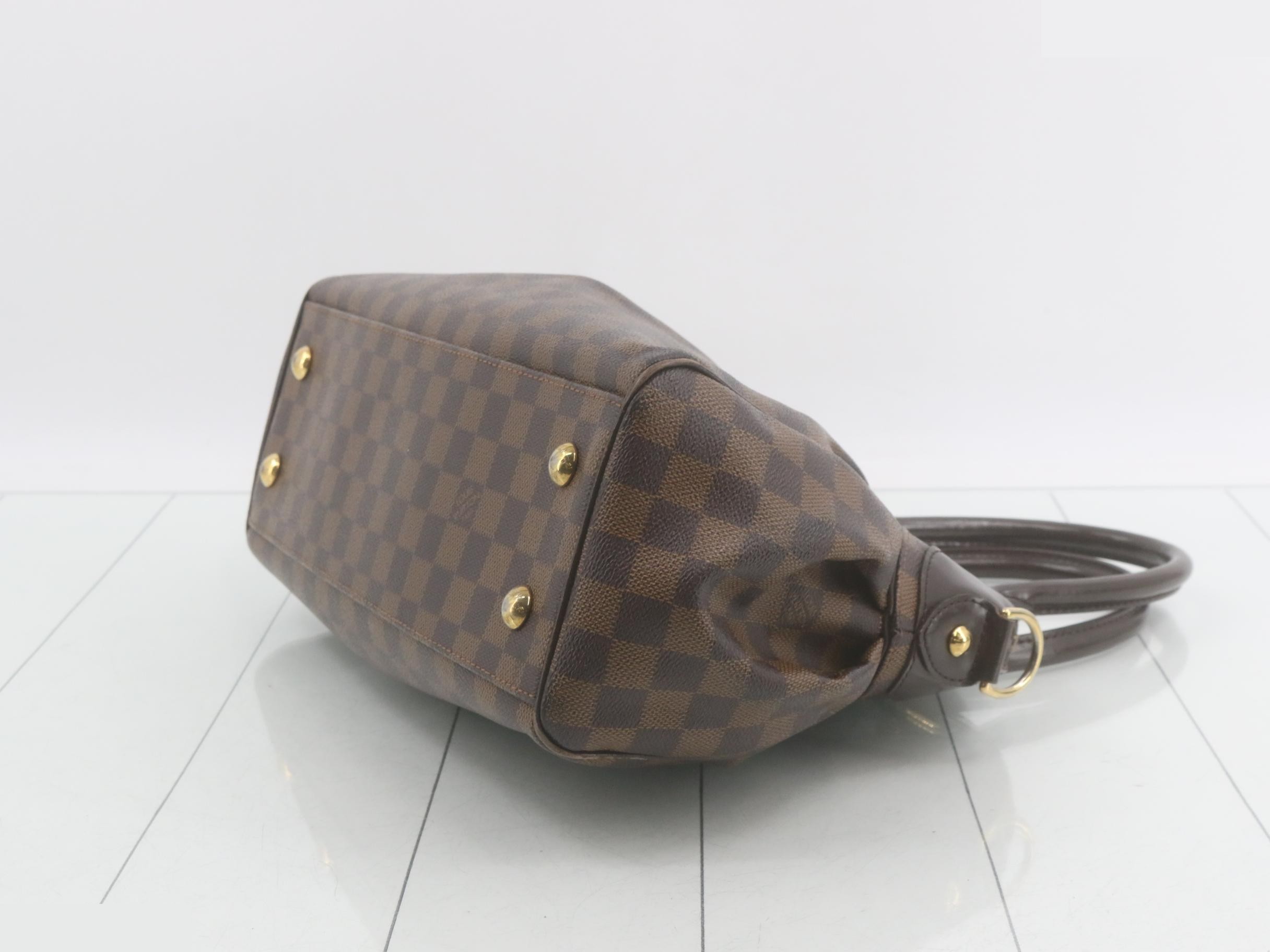 Trevi PM Damier Ebene Brown Handbag — view 6