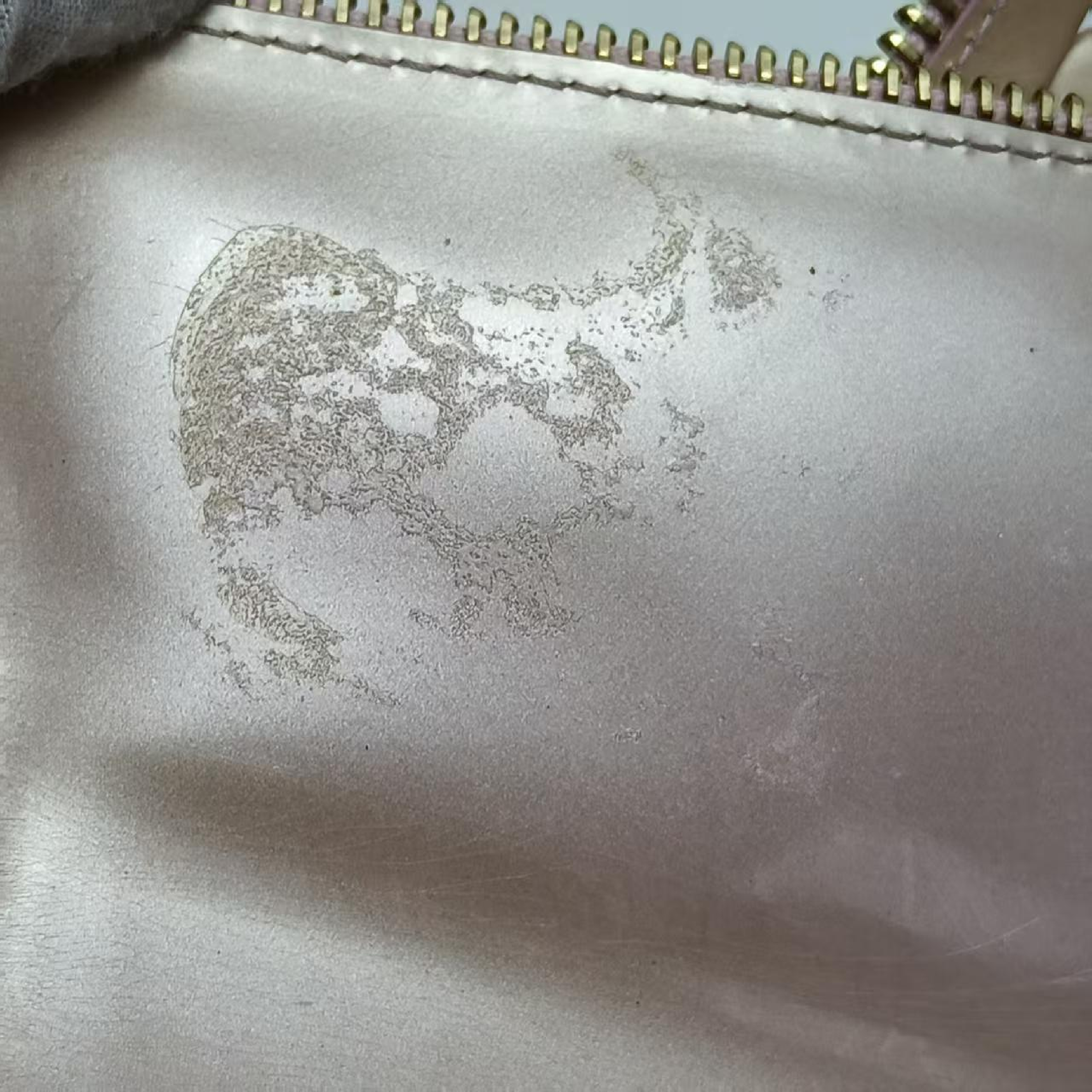 Saddle Enamel Clutch Bag — view 14