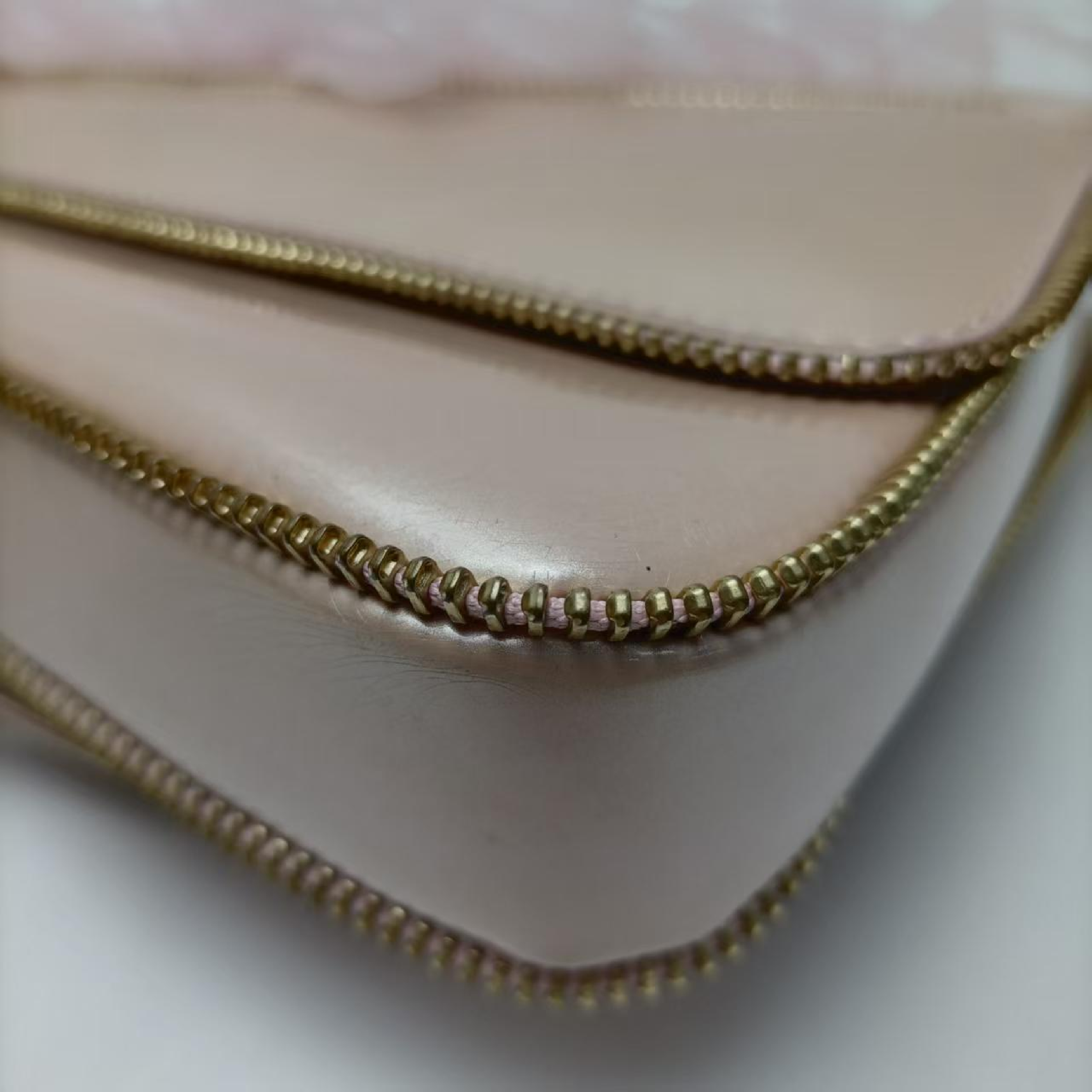Saddle Enamel Clutch Bag — view 6