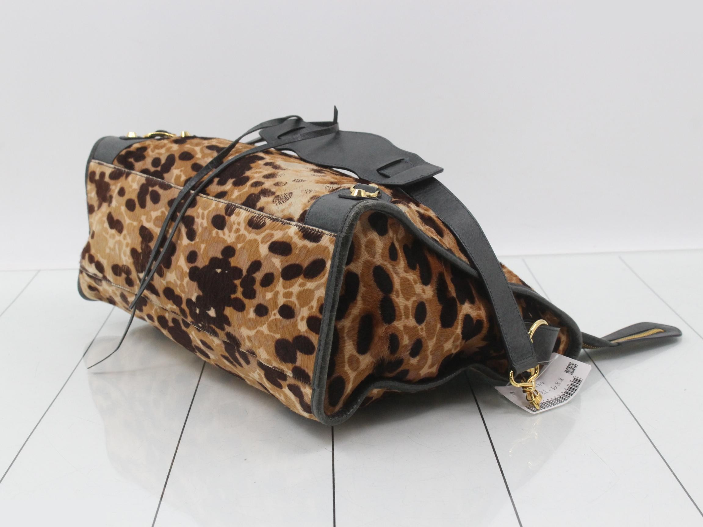 The City Handbag - Calf Hair — view 6