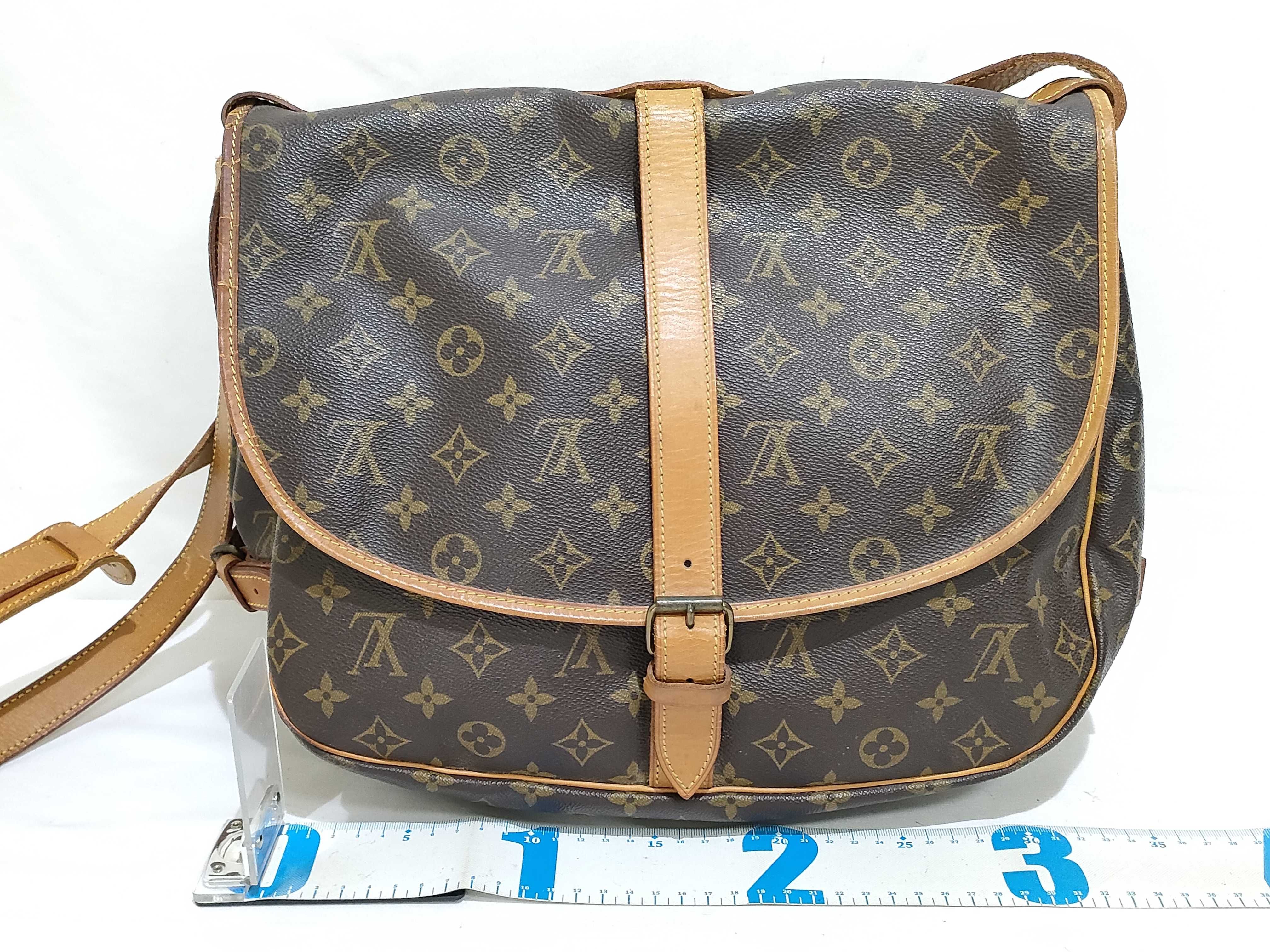 Monogram Saumur 35 Shoulder Bag — view 2