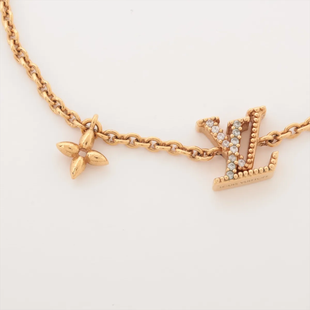 M00587 Bracelet LV Iconic TE2244 Bracelet GP x Rhinestone Gold — view 2