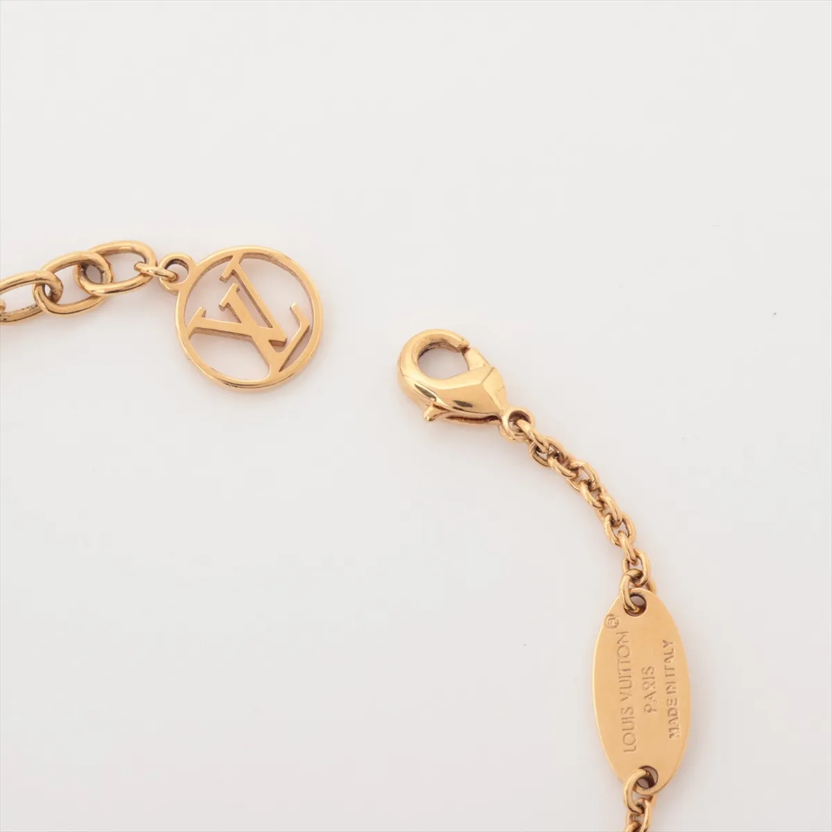 M00587 Bracelet LV Iconic TE2244 Bracelet GP x Rhinestone Gold — view 4