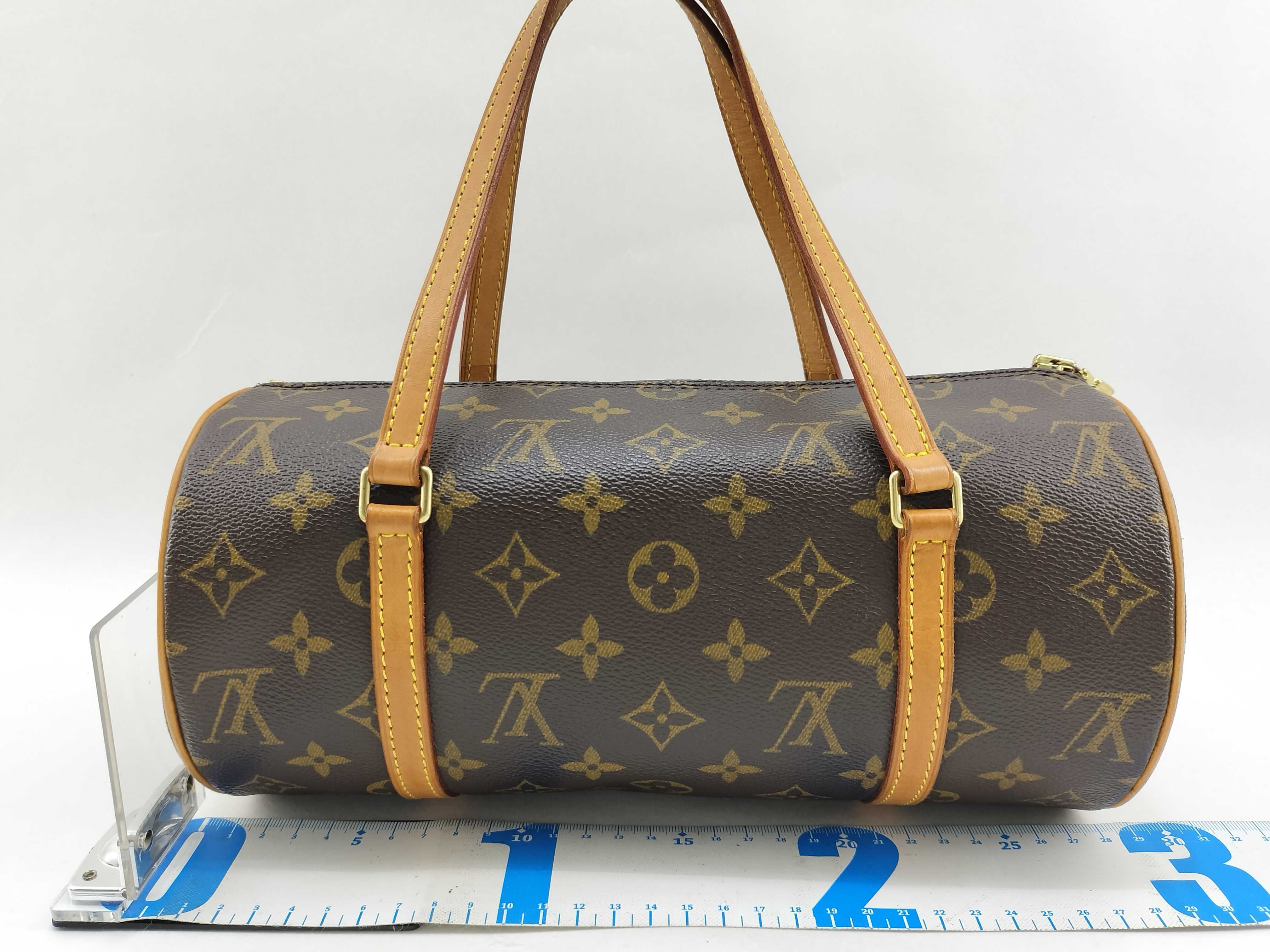 Monogram Papillon 26 M51386 Brown BP1002 Handbag — view 2