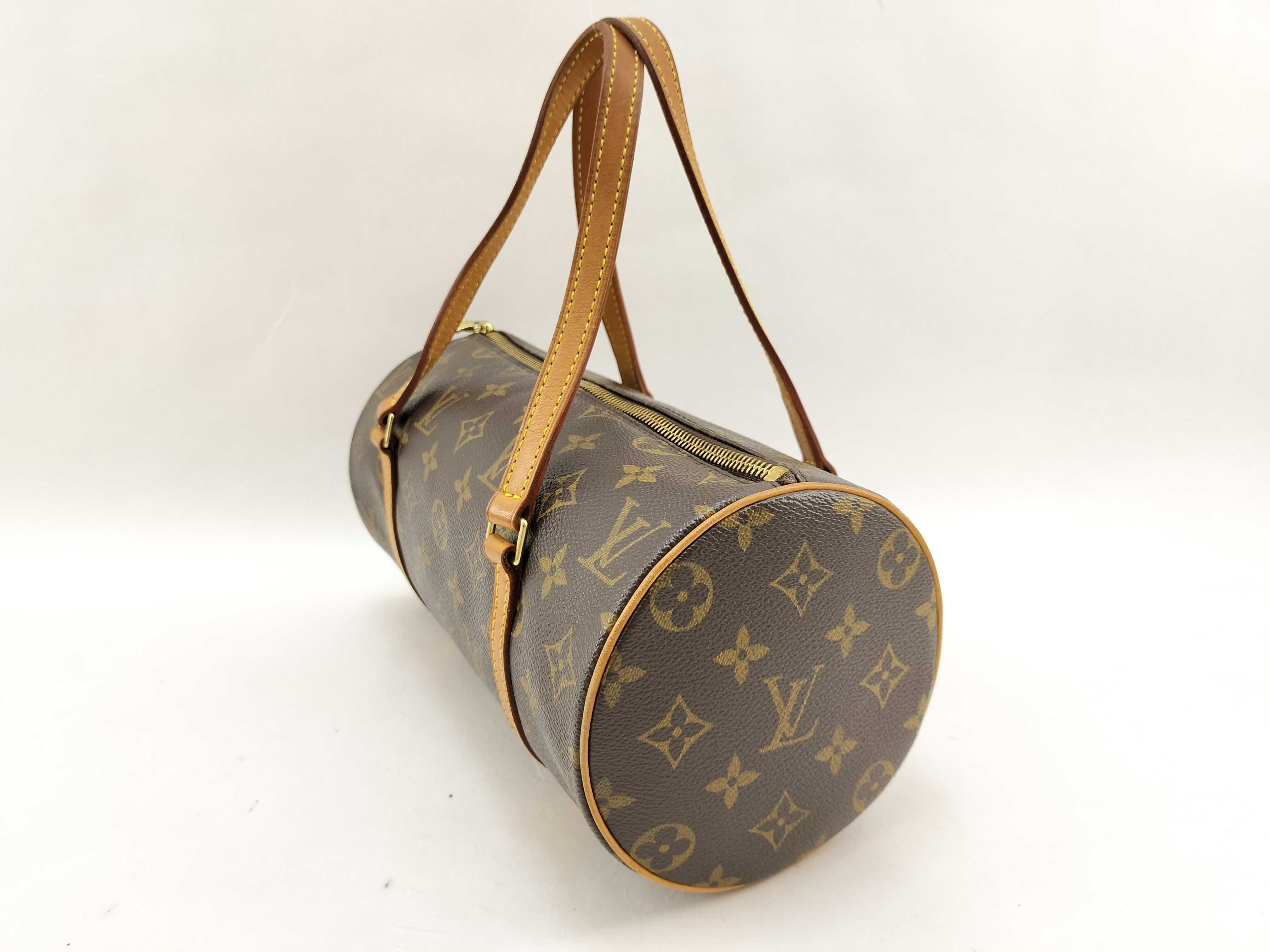 Monogram Papillon 26 M51386 Brown BP1002 Handbag — view 5