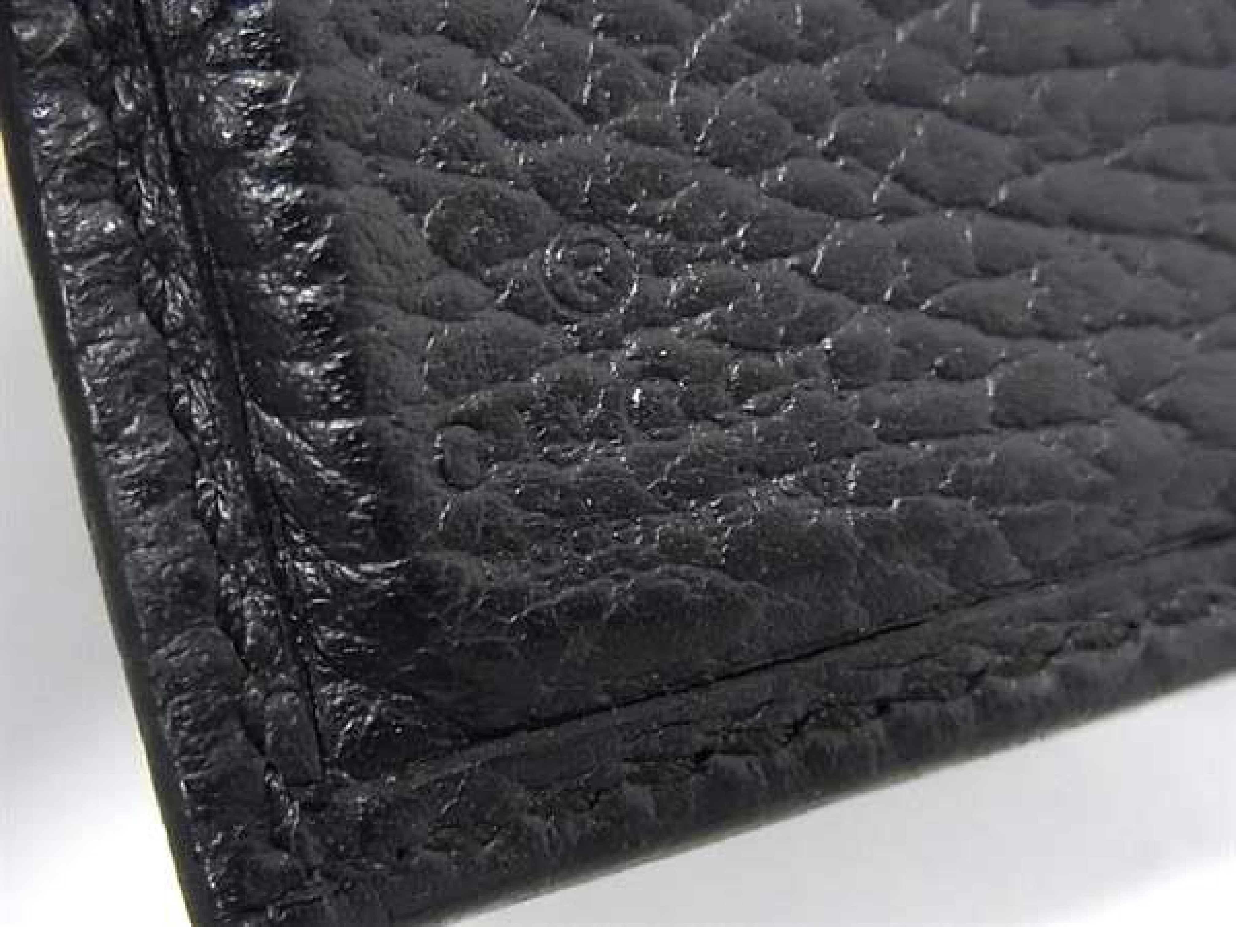 74746 534563 GG Marmont Leather Tri-fold Wallet, Billfold, Coin Purse, Women's/Men's, Black, HB3775 — view 7