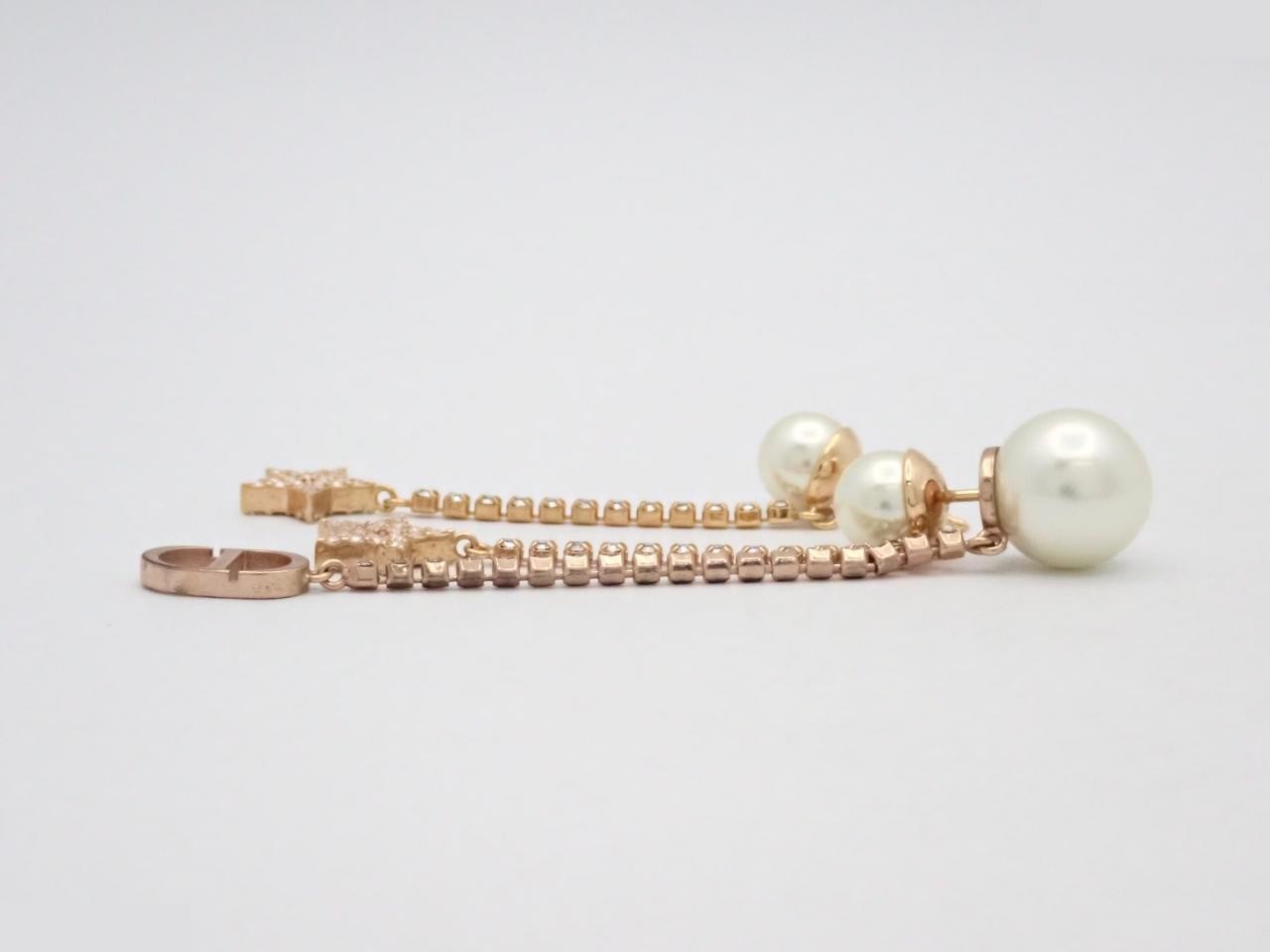 Earrings, CD, Star, Pearl, GP — view 3