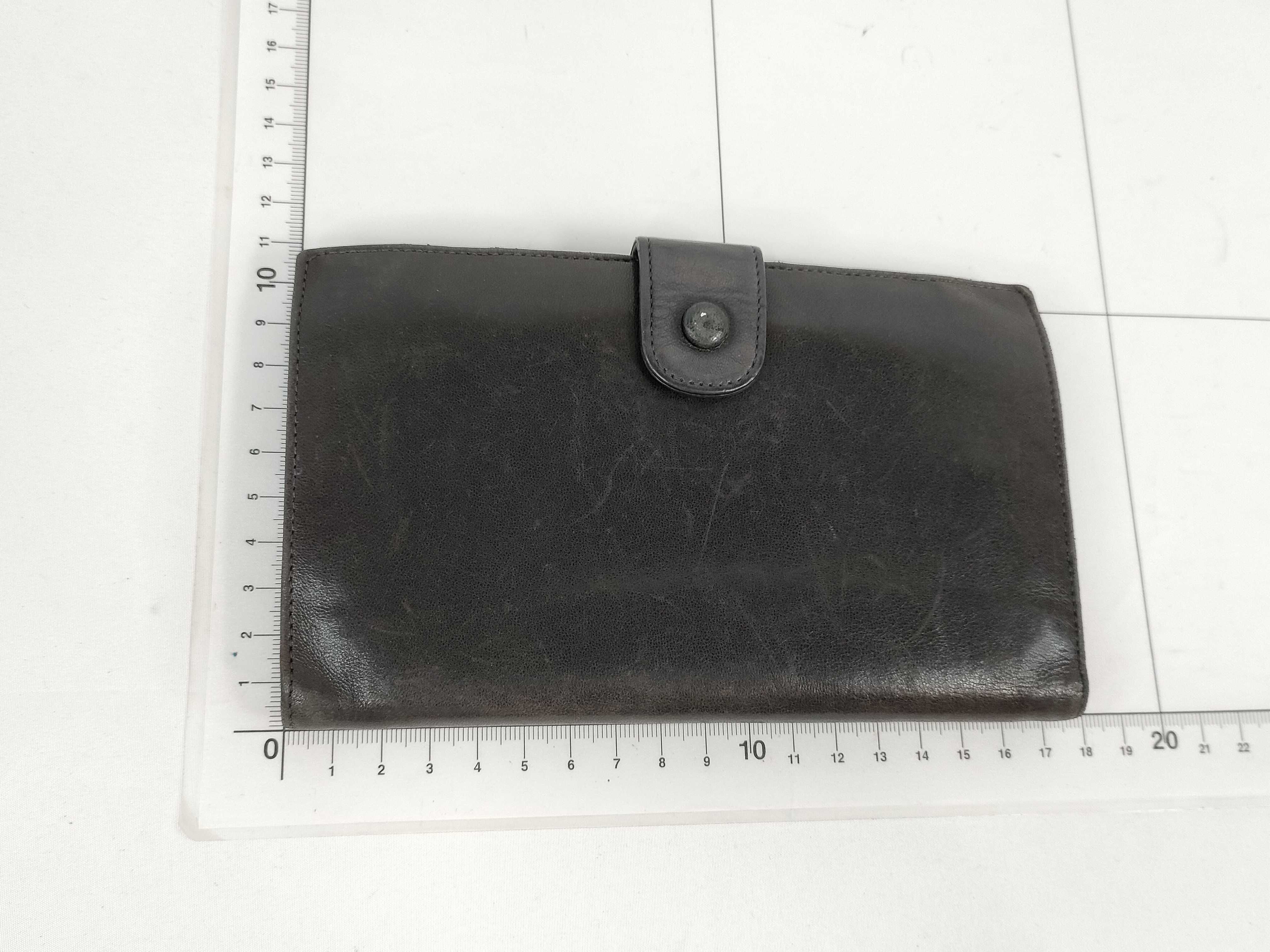 Lambskin Coco Mark Clasp Long Wallet Billfold — view 2