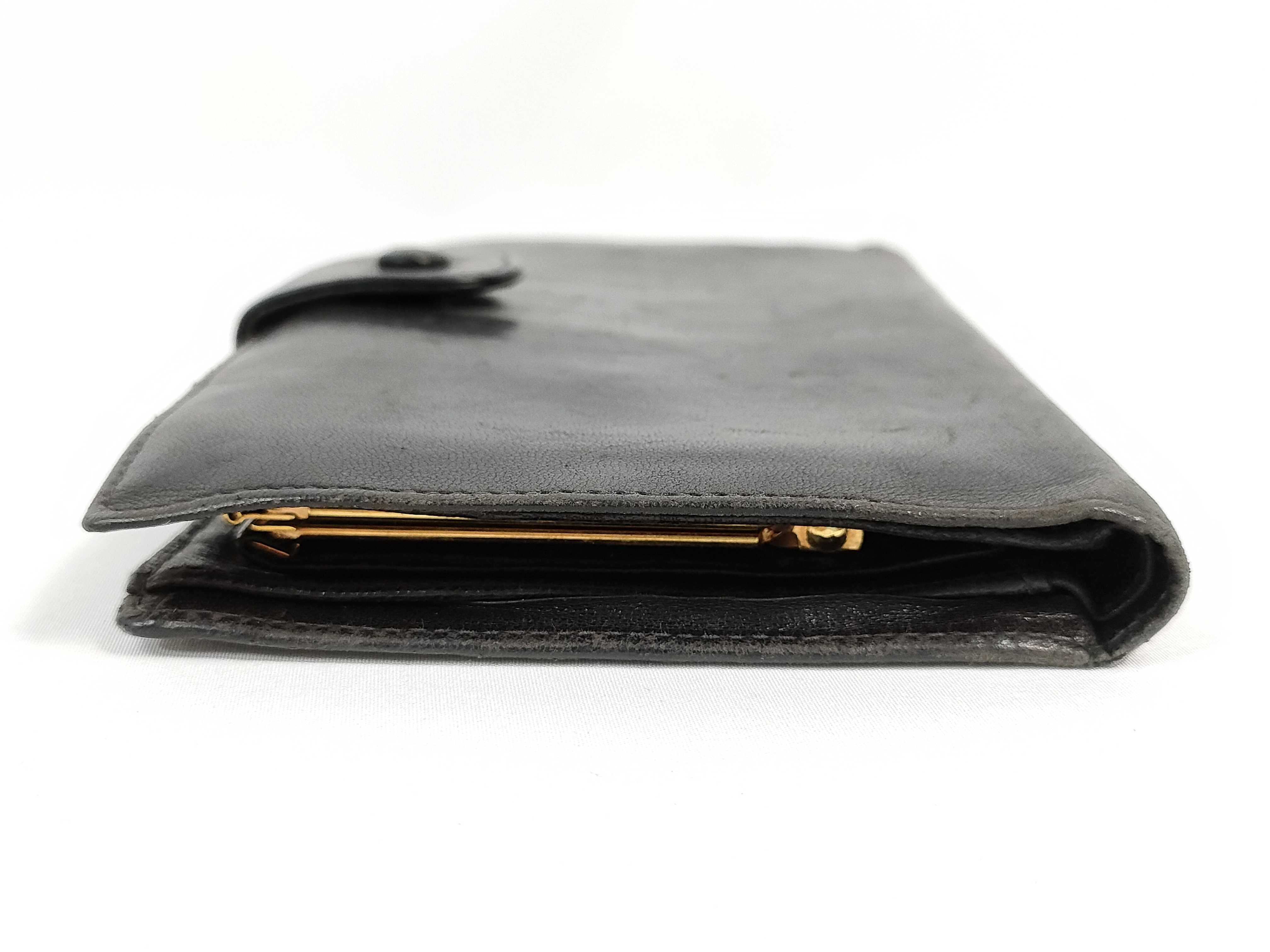 Lambskin Coco Mark Clasp Long Wallet Billfold — view 5