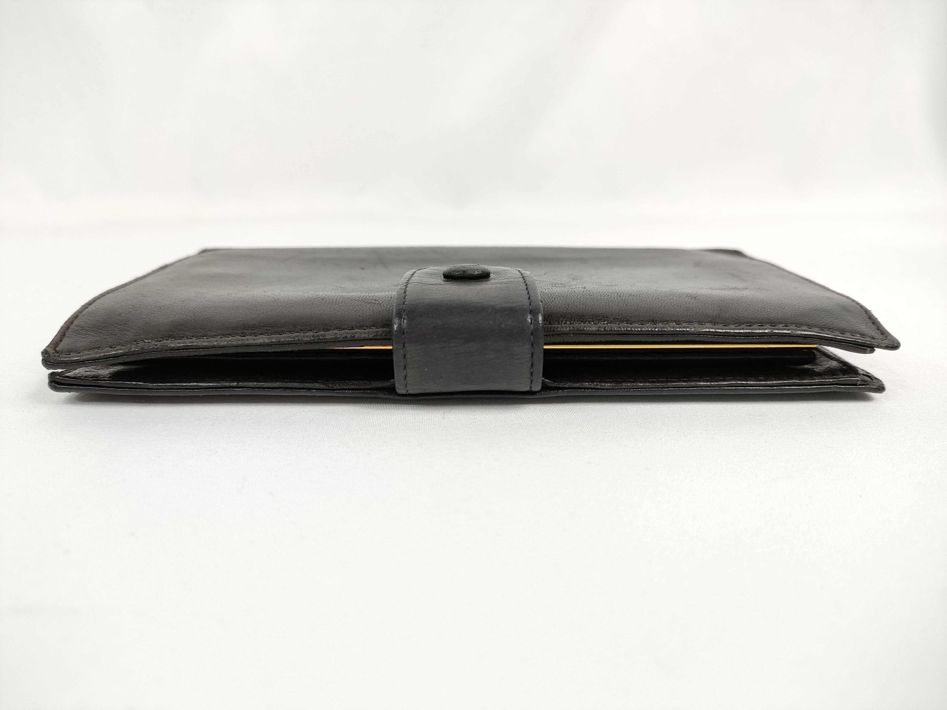 Lambskin Coco Mark Clasp Long Wallet Billfold — view 6