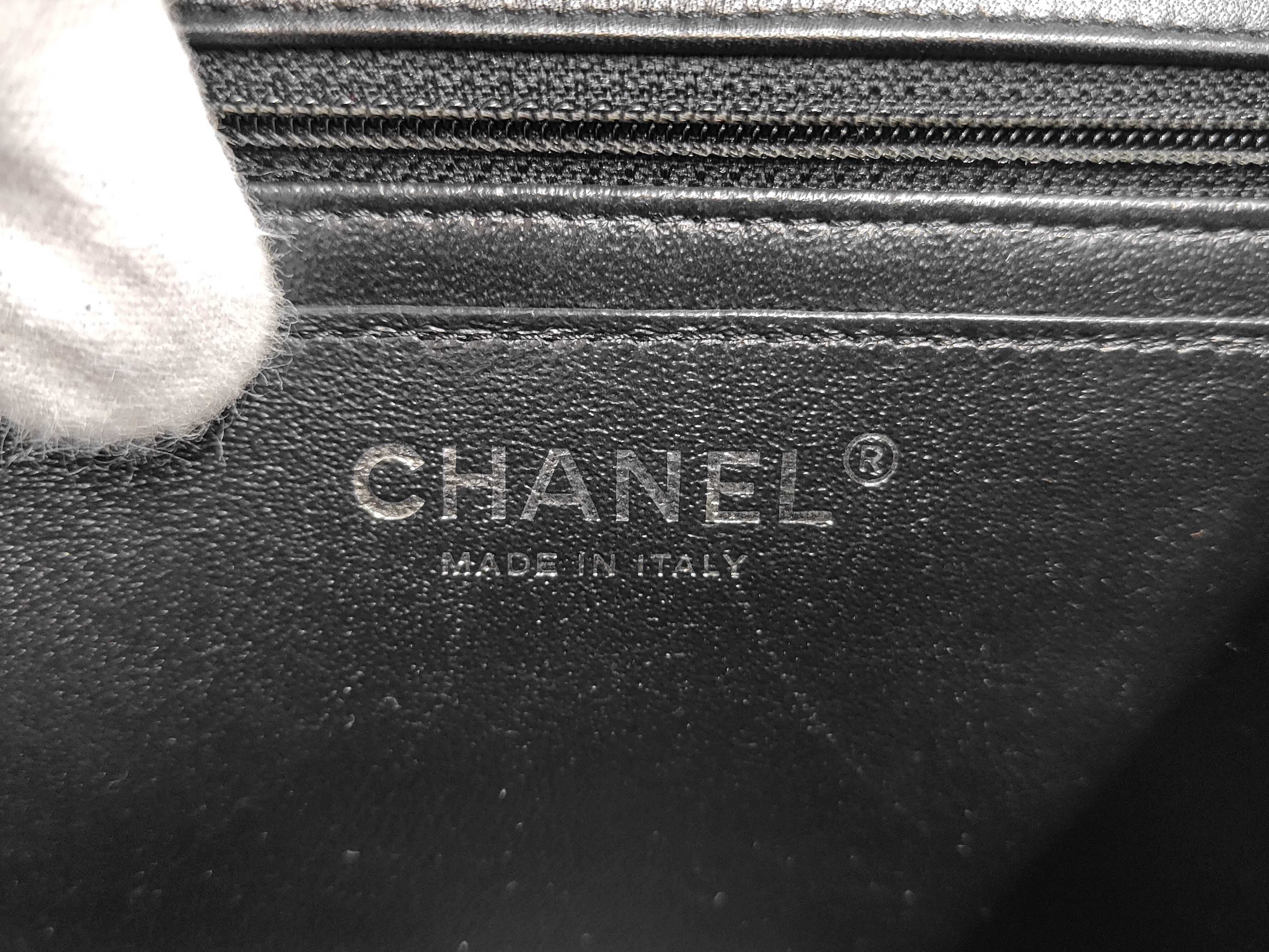 Mini Matelassé 17 Lambskin Black with Silver Hardware, Serial Number 29, Includes Card Seal, Box, Dust Bag, Shoulder Bag — view 11