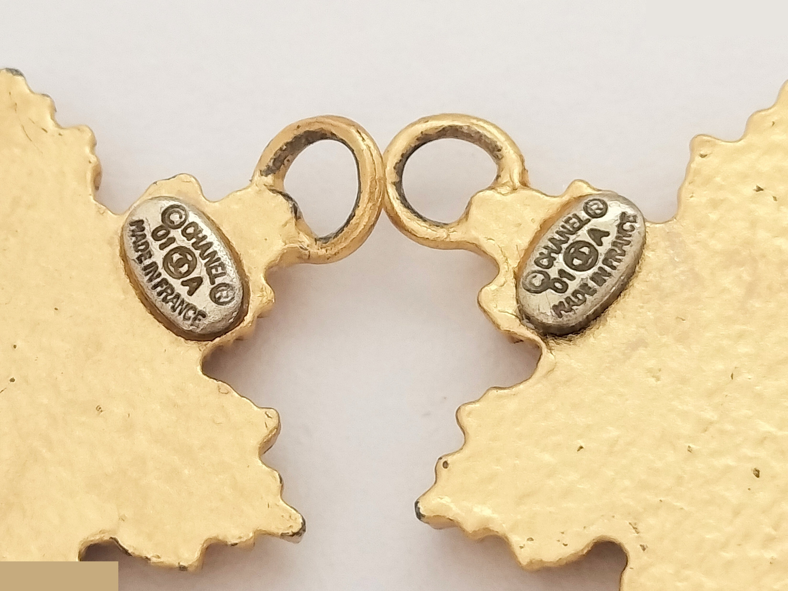 Coco Snow Gold Earrings — view 3