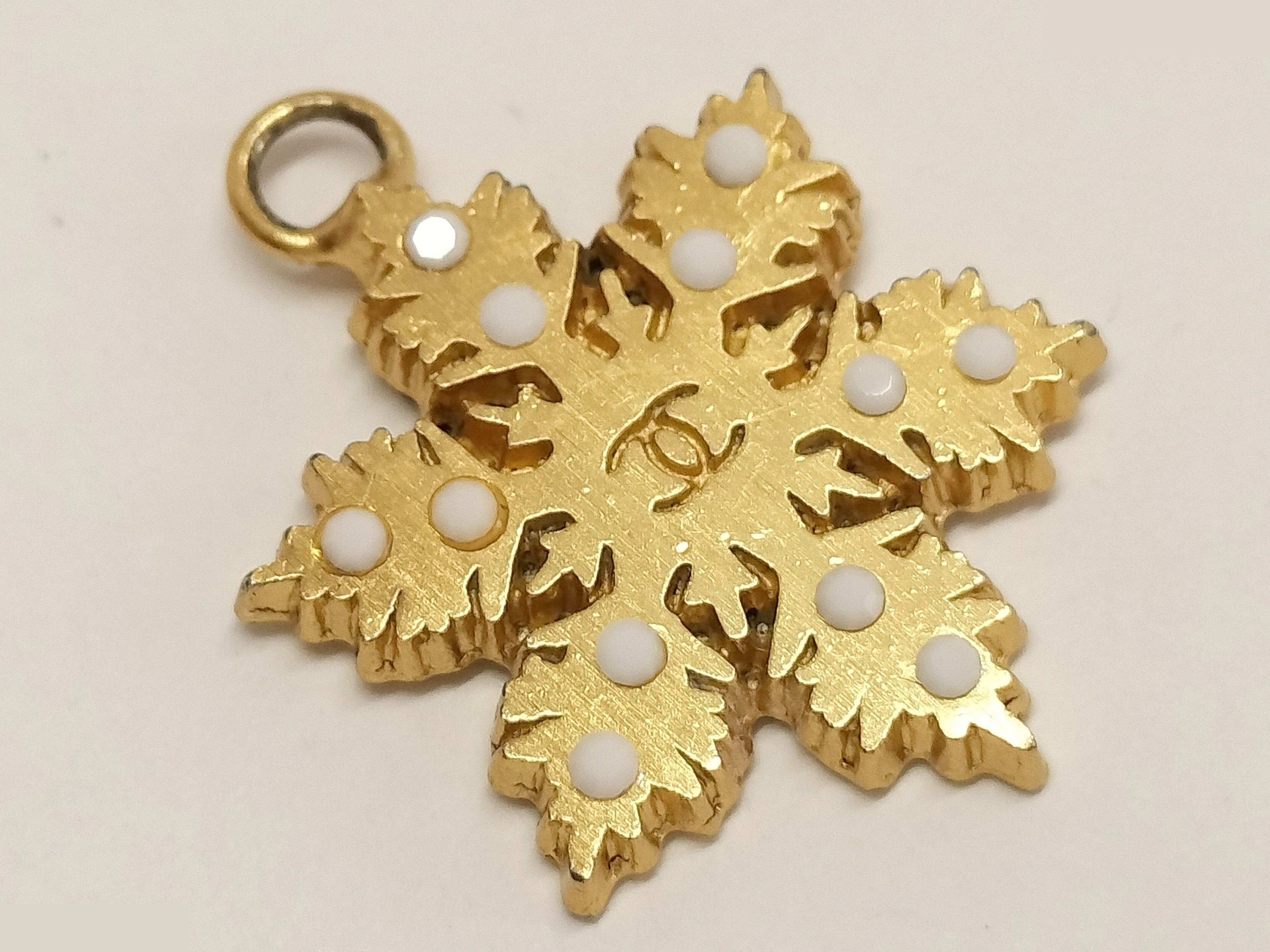 Coco Snow Gold Earrings — view 5