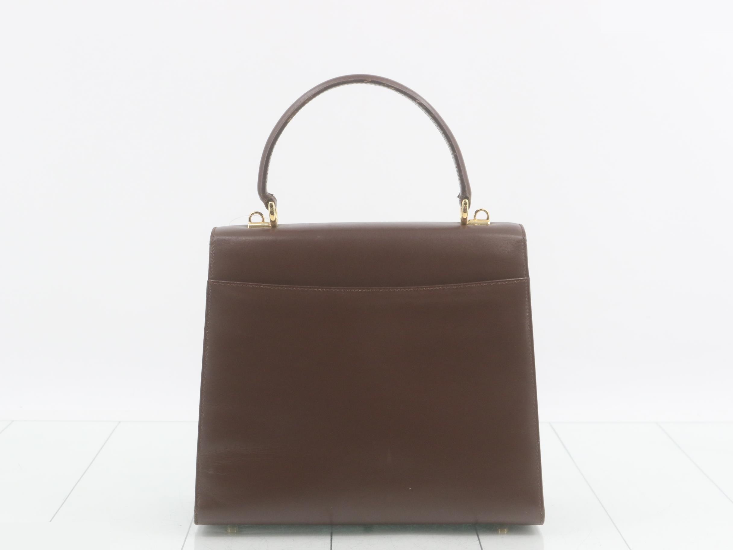 Lady Lock Leather Handbag — view 2